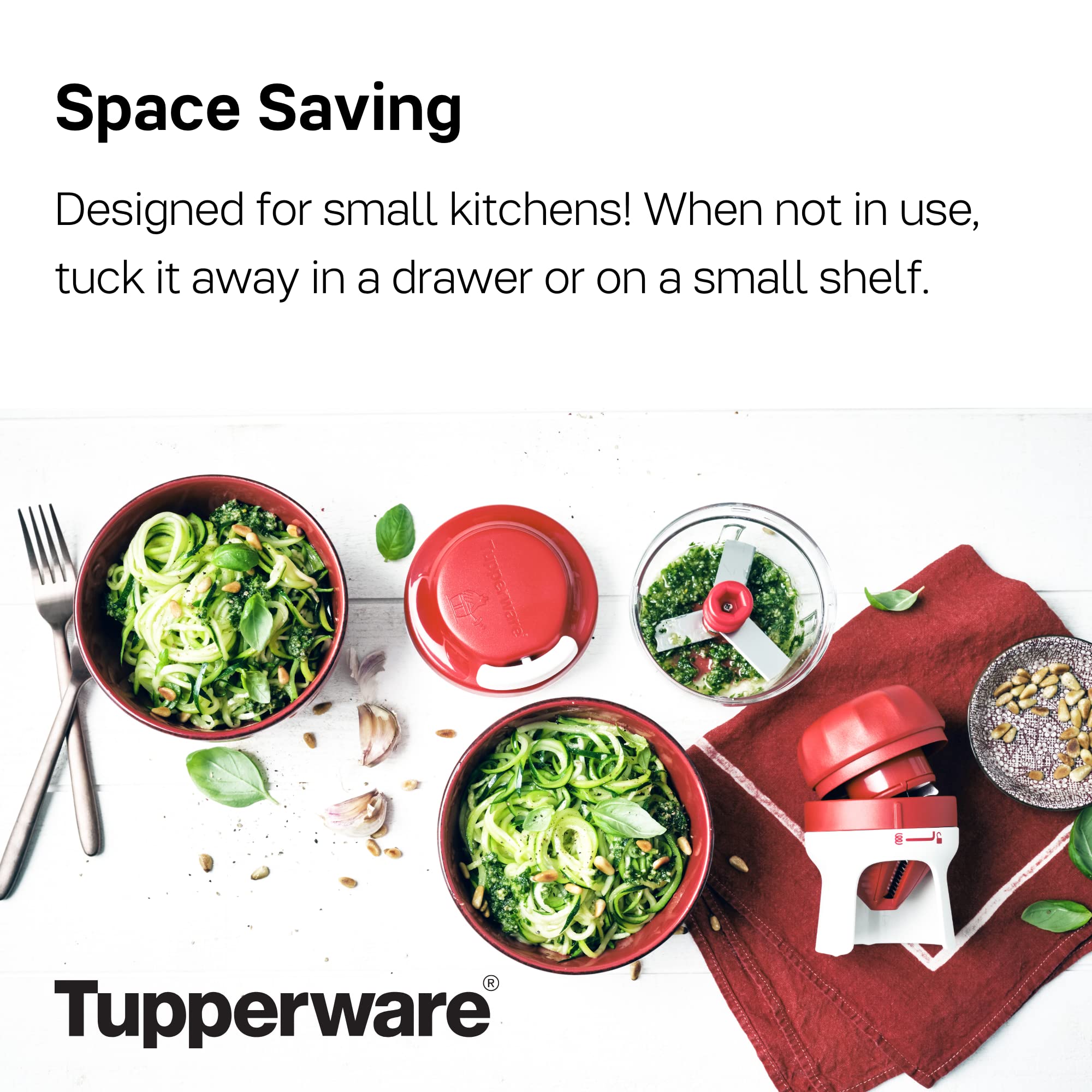 Amazon | TUPPERWARE ブランド ハンディスパイラライザー - 野菜を野菜