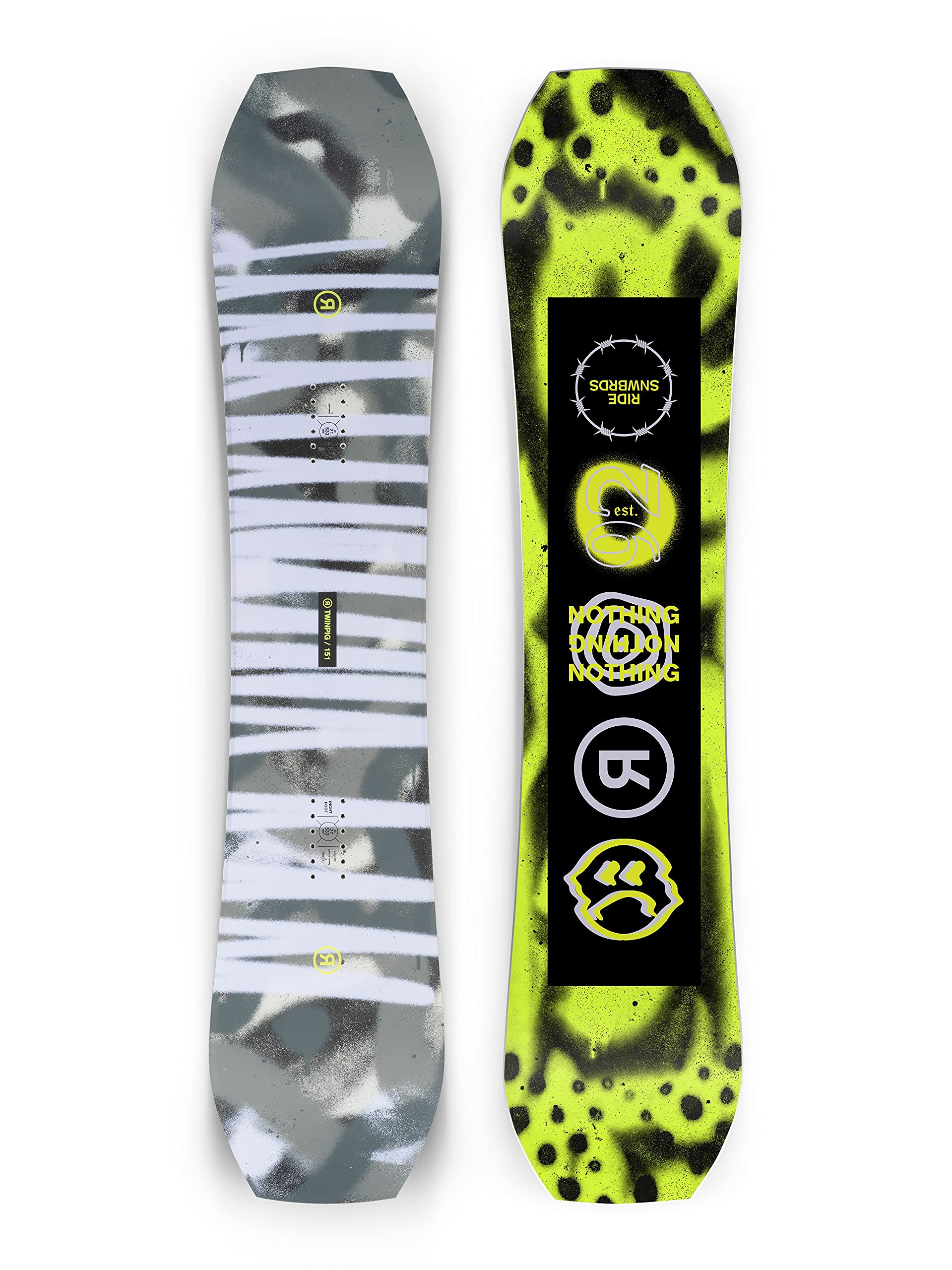 Amazon.co.jp: Ride Twinpig 2021 Snowboard - 154 : Sports & Outdoors