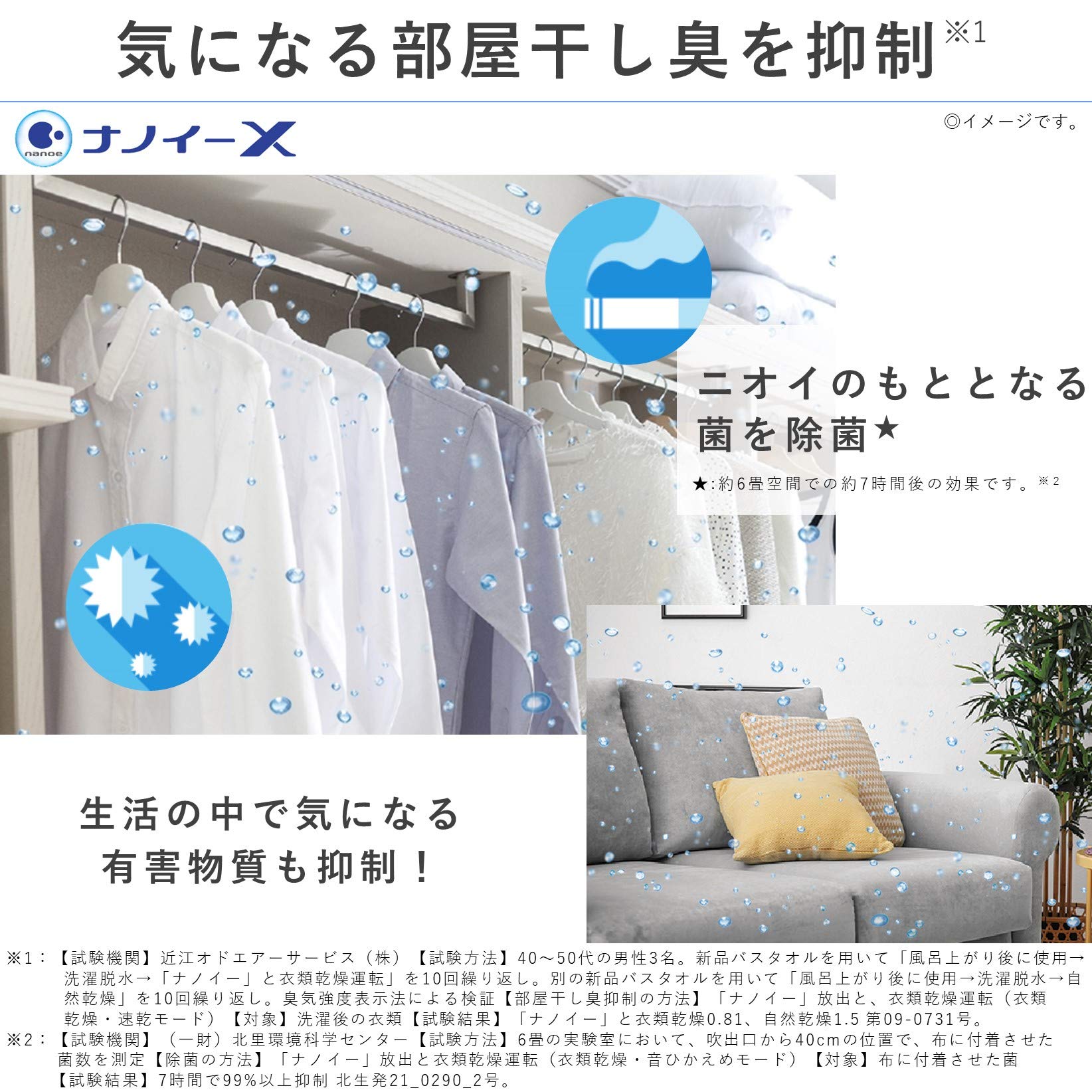 Amazon | パナソニック 衣類乾燥除湿機 ナノイーX搭載 ハイブリッド