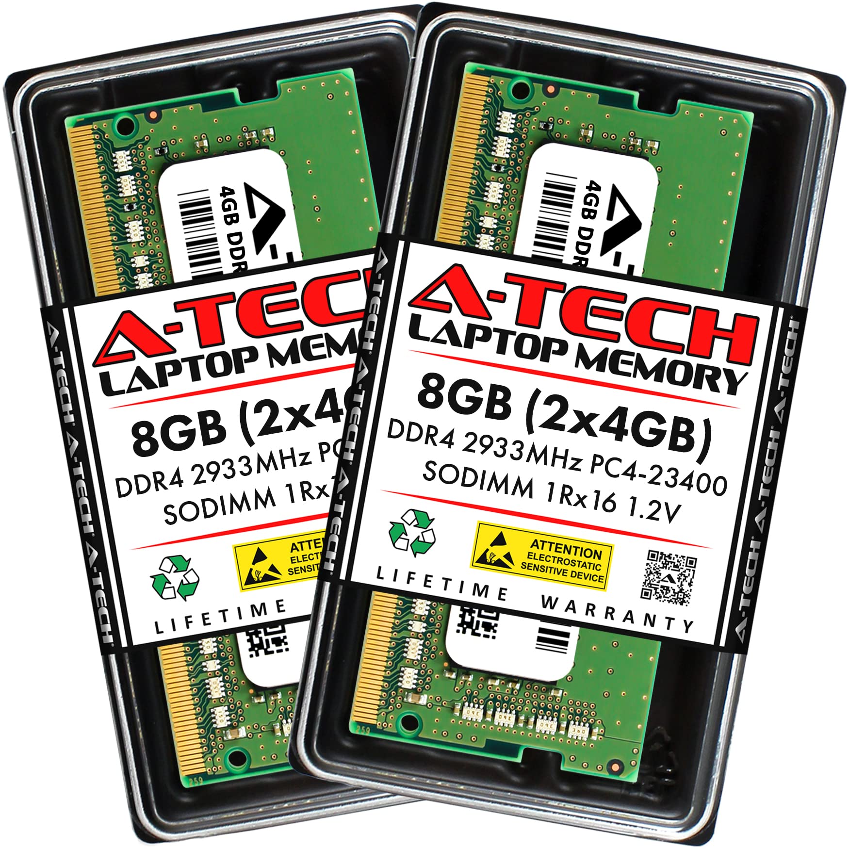 A-Tech 8GB Kit (2x4GB) RAM for Acer Aspire 7 Laptop | DDR4 2933MHz