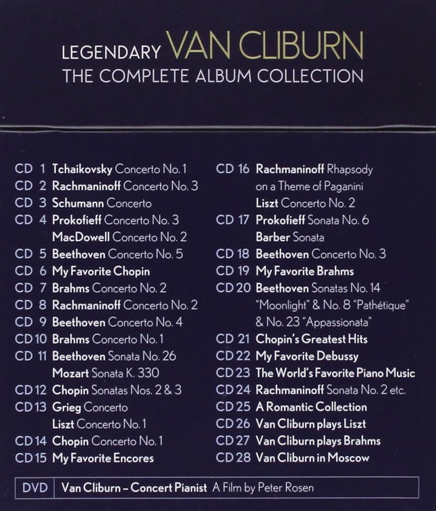 Amazon.co.jp: Van Cliburn Complete Album Collection: ミュージック