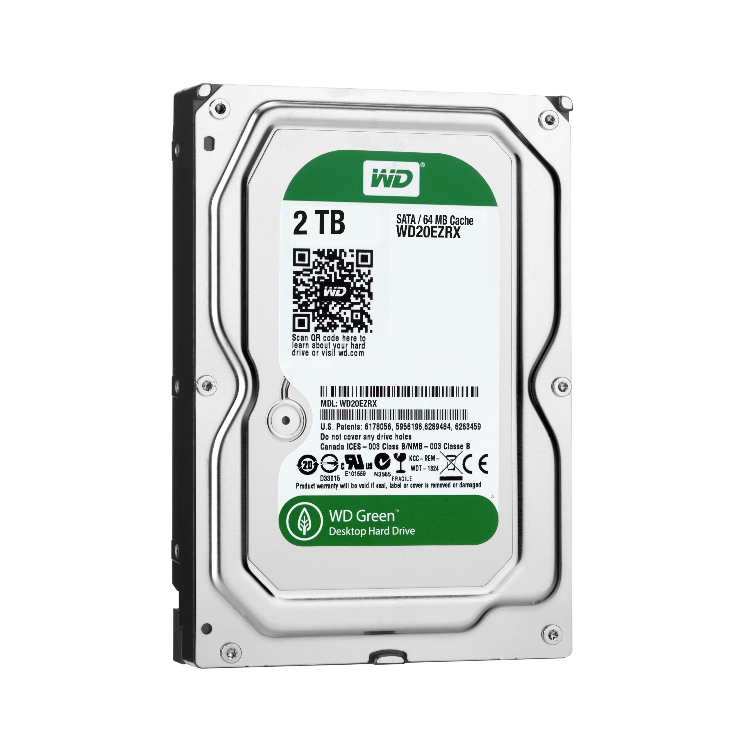 Amazon | WD HDD 内蔵ハードディスク 3.5インチ 2TB Green WD20EZRX