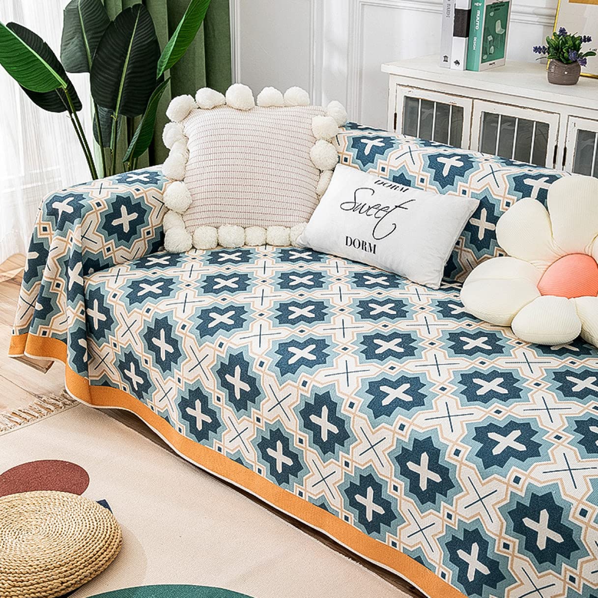 Amazon｜DB3NK マルチカバー約130×180cm ソファーカバーキルト 水洗い