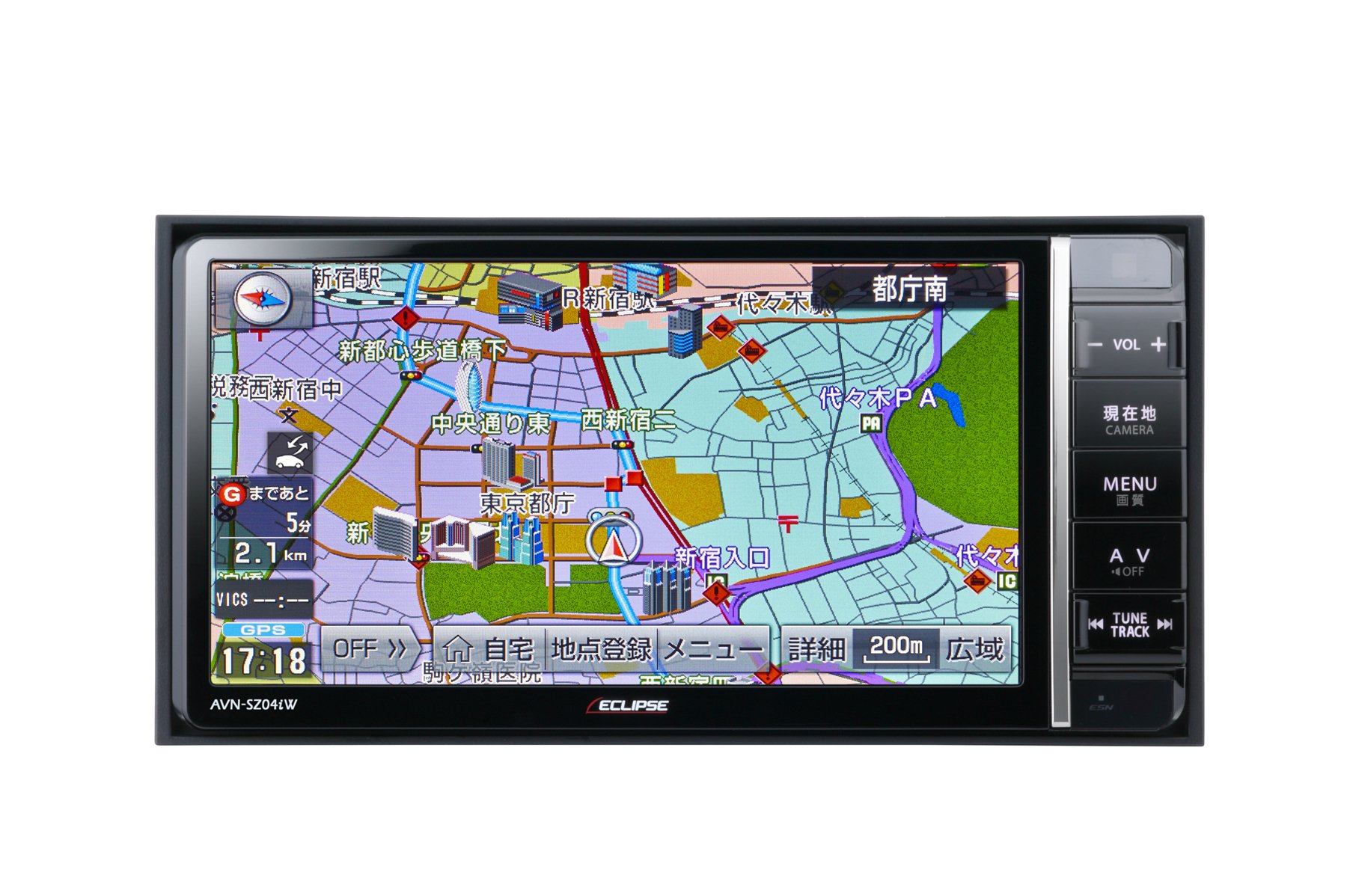 Amazon.co.jp: デンソーテン販売 イクリプス(ECLIPSE) 7型ワイド