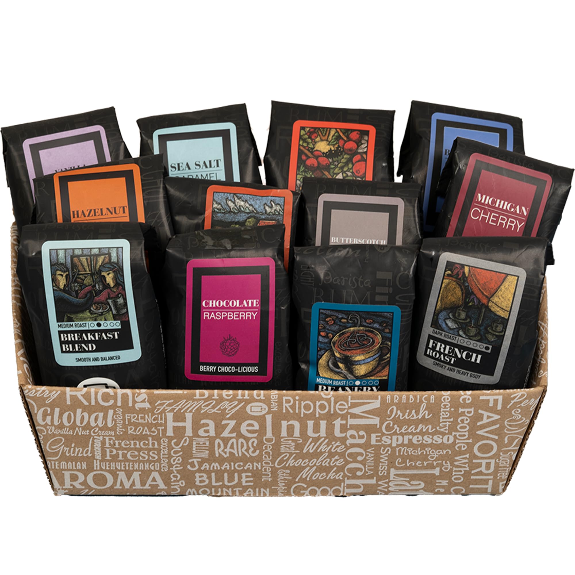 Amazon.com : Indulgent Coffee Selection Gift Box | 100% Specialty