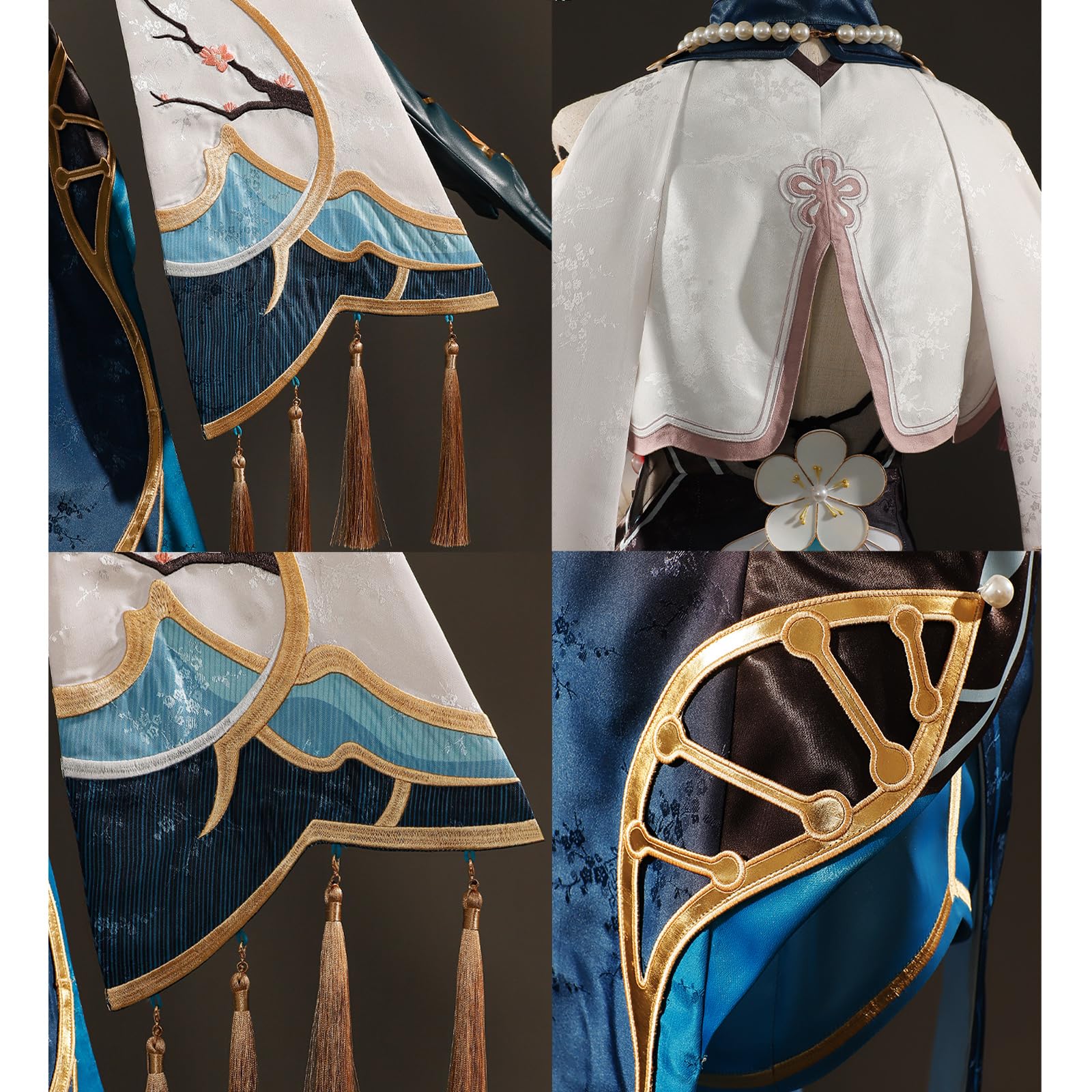 Amazon.co.jp: 崩壊:スターレイル ルアン・メェイ コスプレ衣装 刺繍