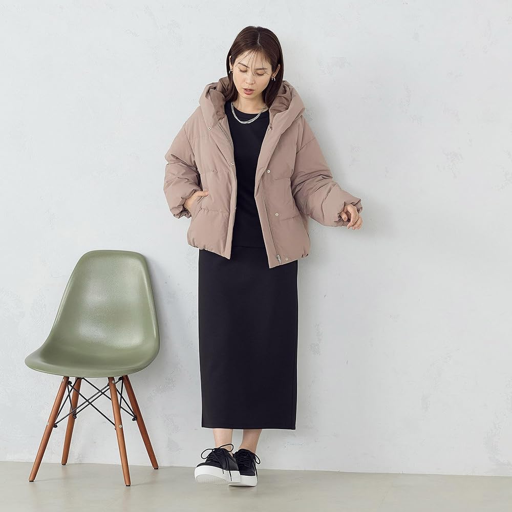 Amazon.co.jp: [コムサイズム] フーデッドショートダウン 12-27DI01