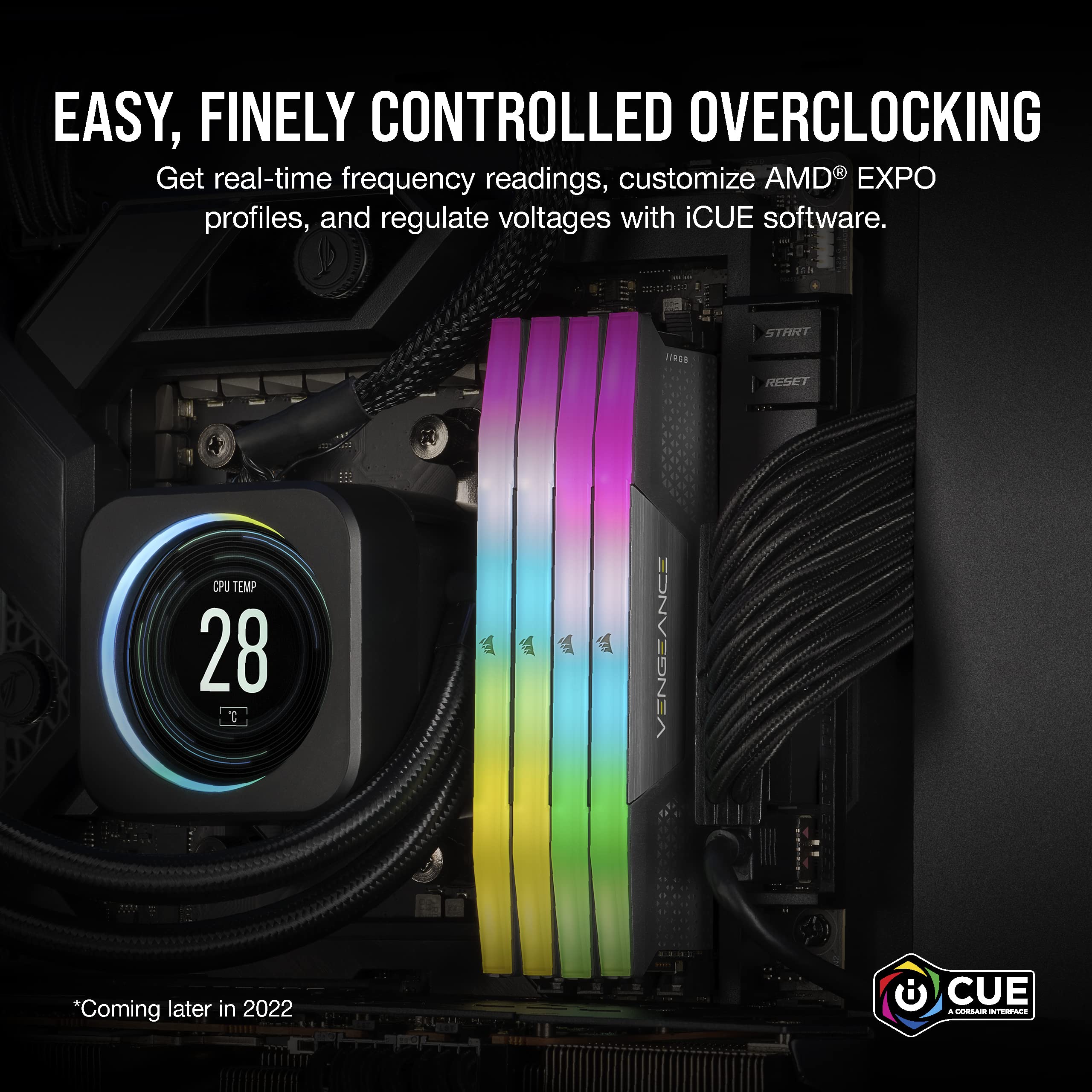 Amazon | CORSAIR DDR5-5200MHz デスクトップPC用メモリ VENGEANCE RGB
