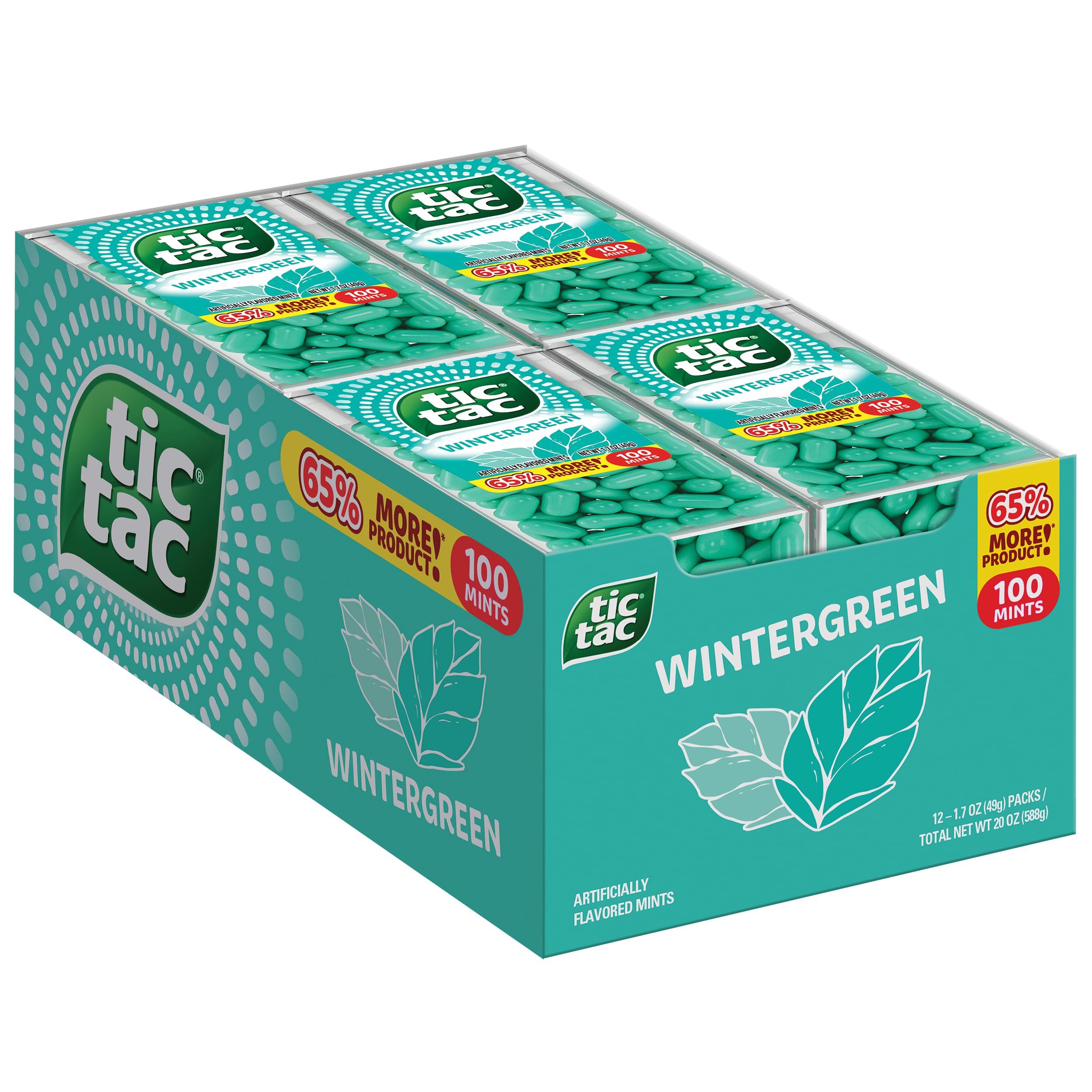Amazon.com: Tic Tac Wintergreen, On-the-Go Breath Mints, Pocket