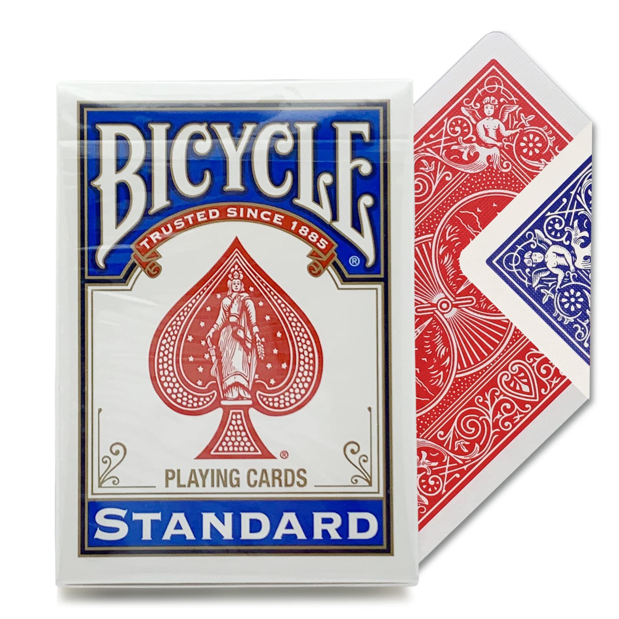 Amazon.co.jp: BICYCLE （ バイスクル ） トリック トランプ 青赤