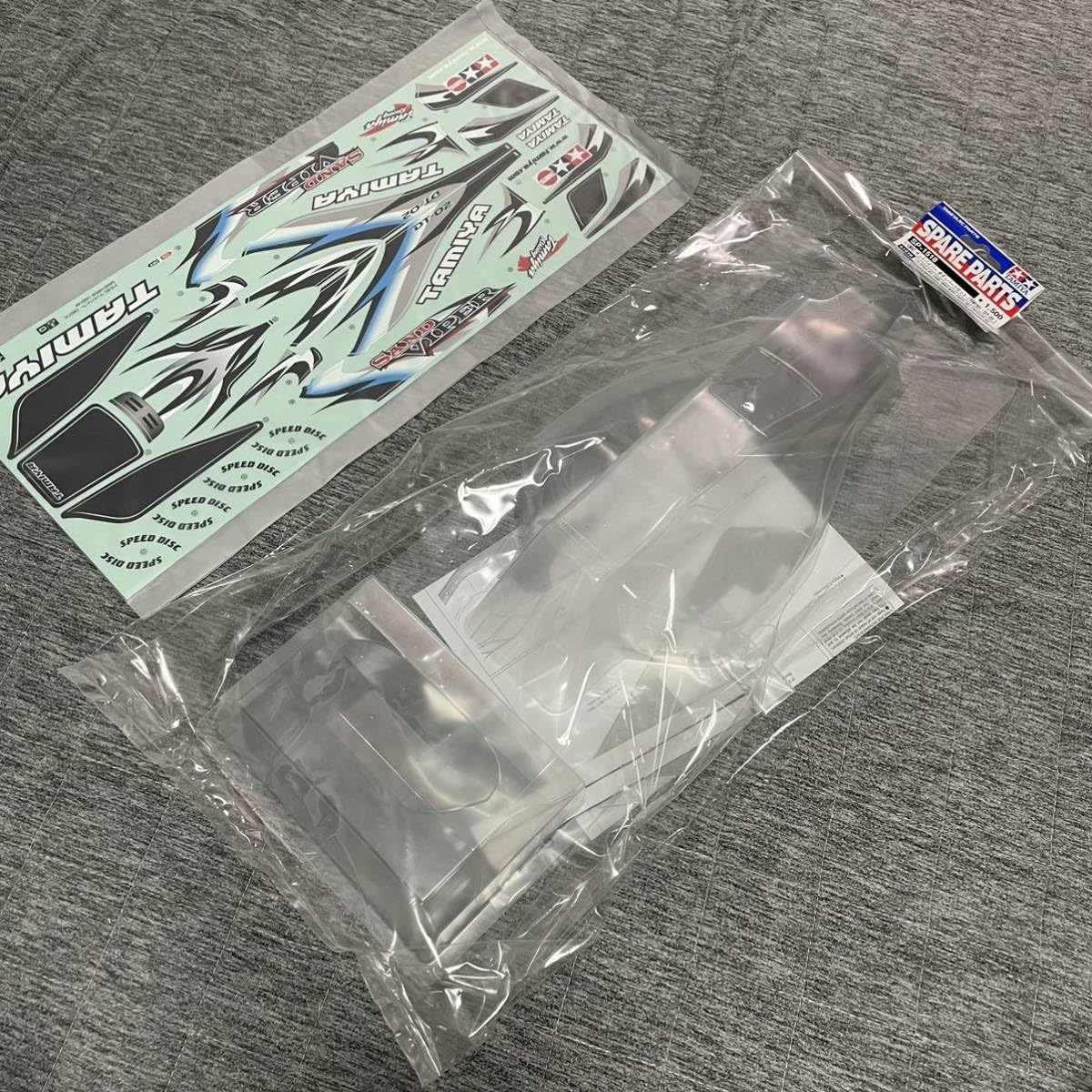 Amazon | TAMIYA DT02 サンドバイパー ボディ ウイング ステッカー