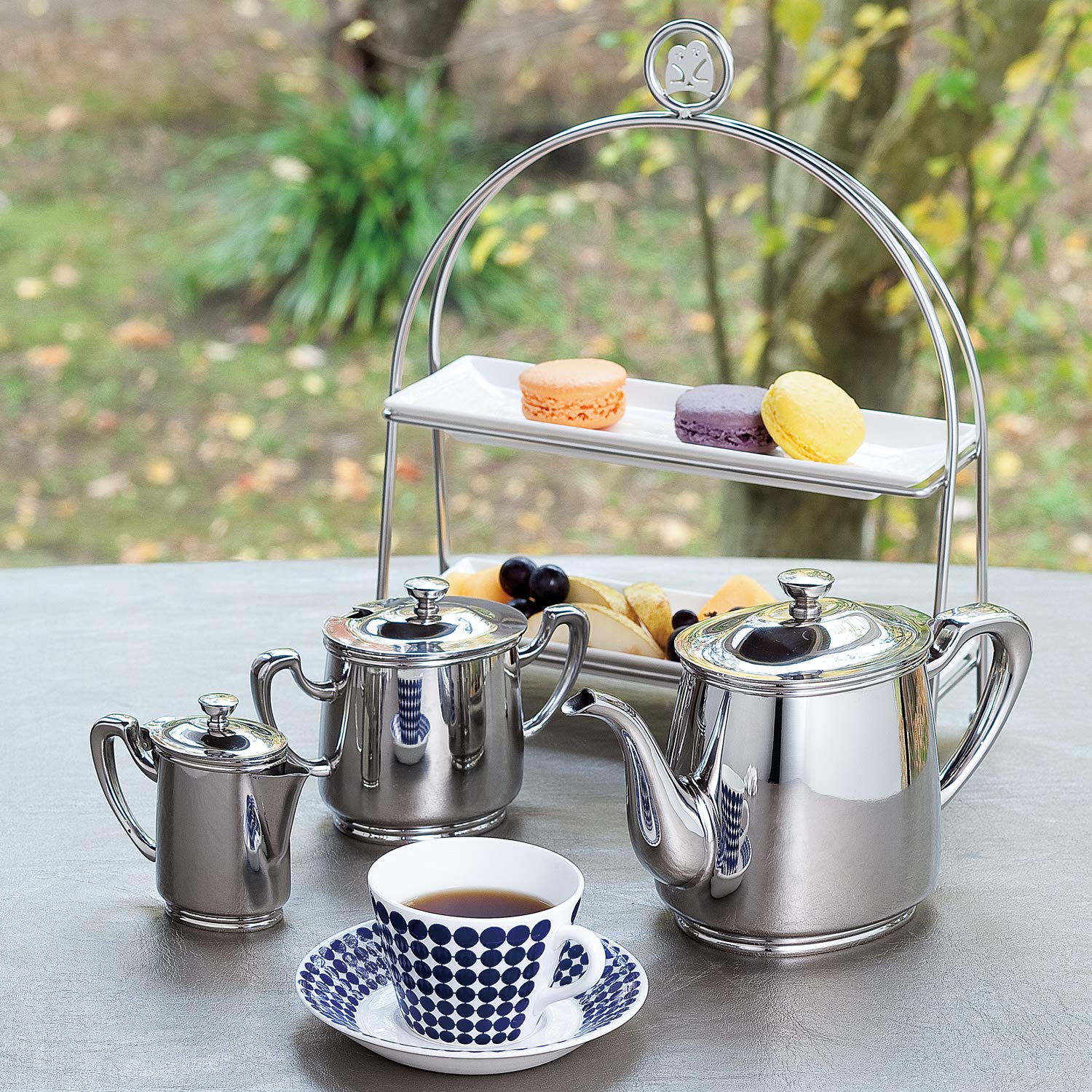 Amazon.co.jp: 三宝産業 ミルクピッチャー シルバー 3人用 B渕