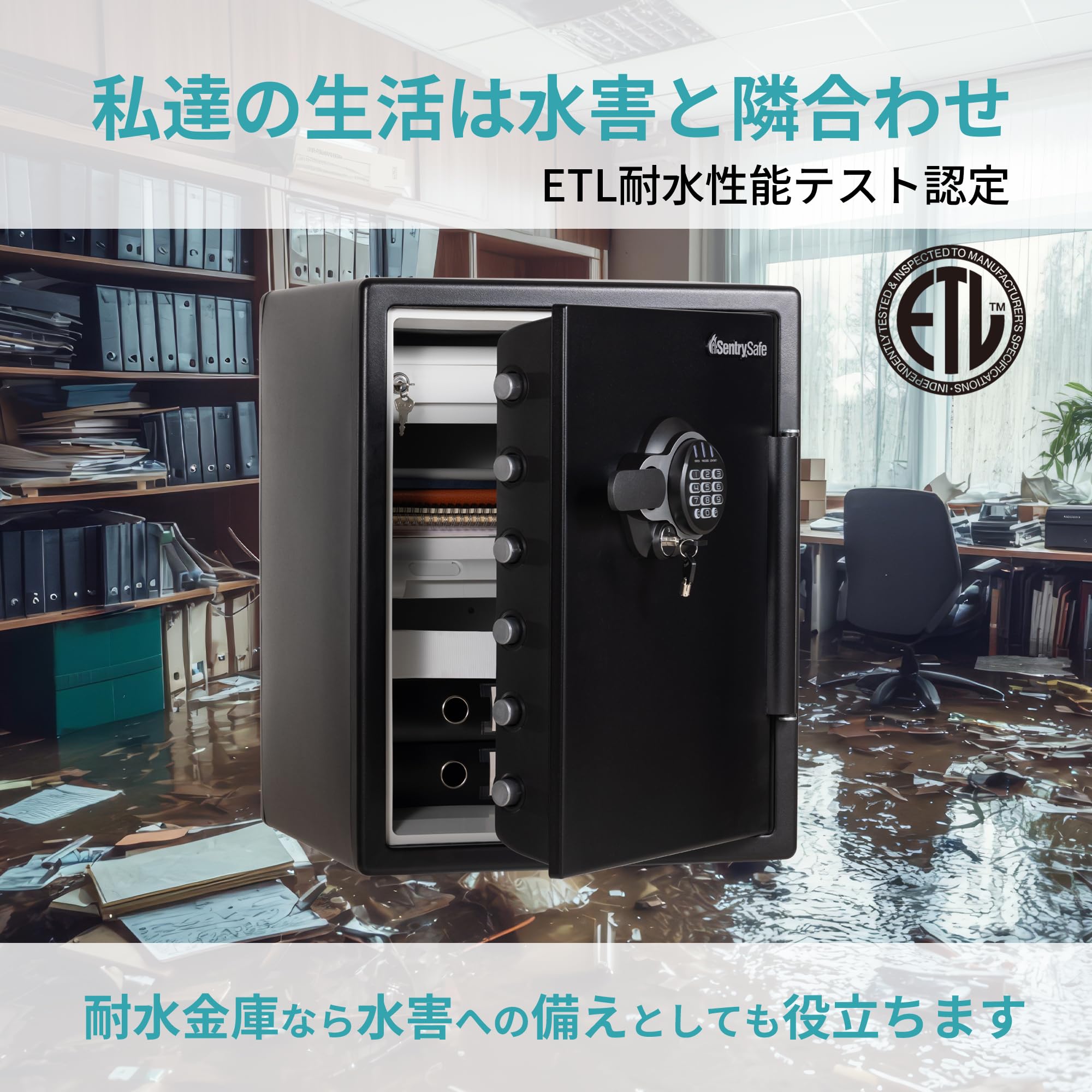 Amazon.co.jp: SENTRY(セントリー): 耐火金庫