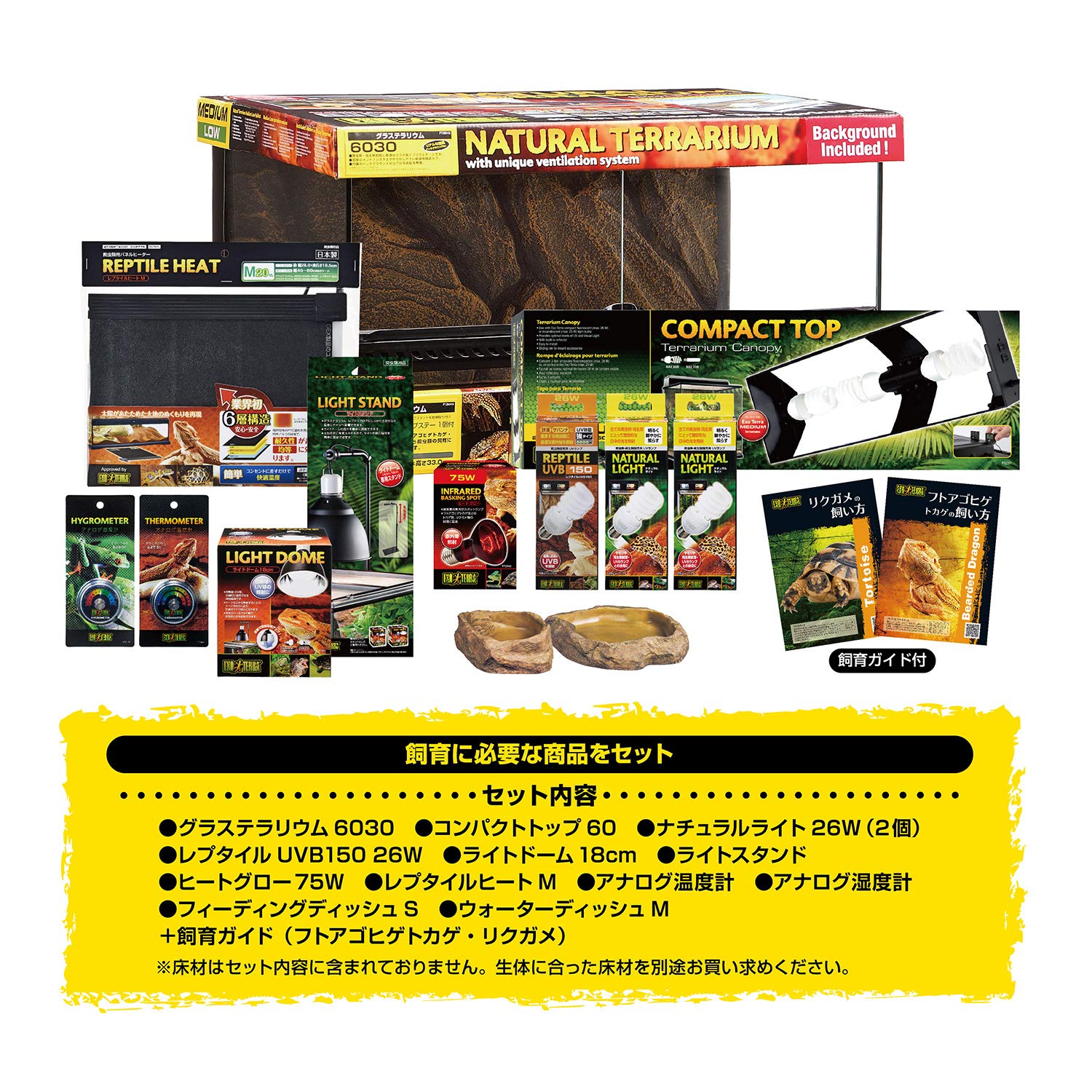 Amazon | エキゾテラ GEX EXOTERRA フトアゴヒゲトカゲ&リクガメ飼育