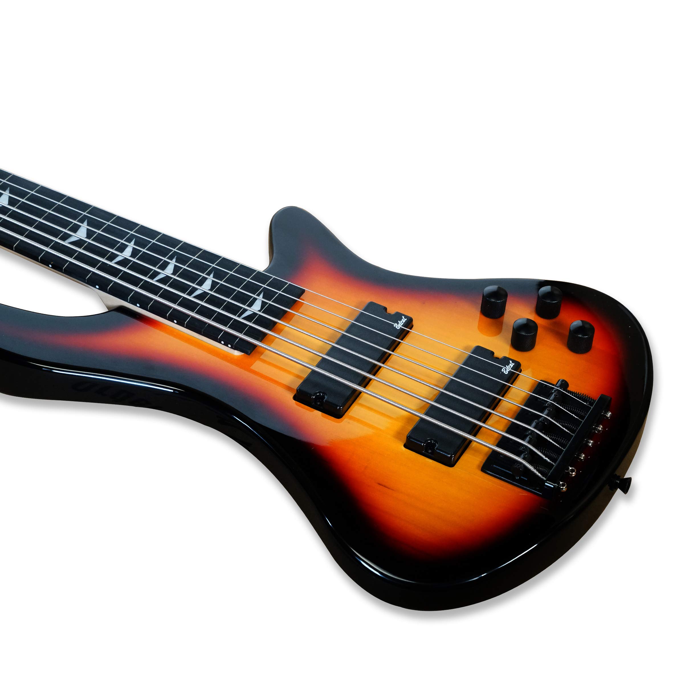 Amazon | フレットレス6弦エレキベースボルト_メープルネック、ポプラ