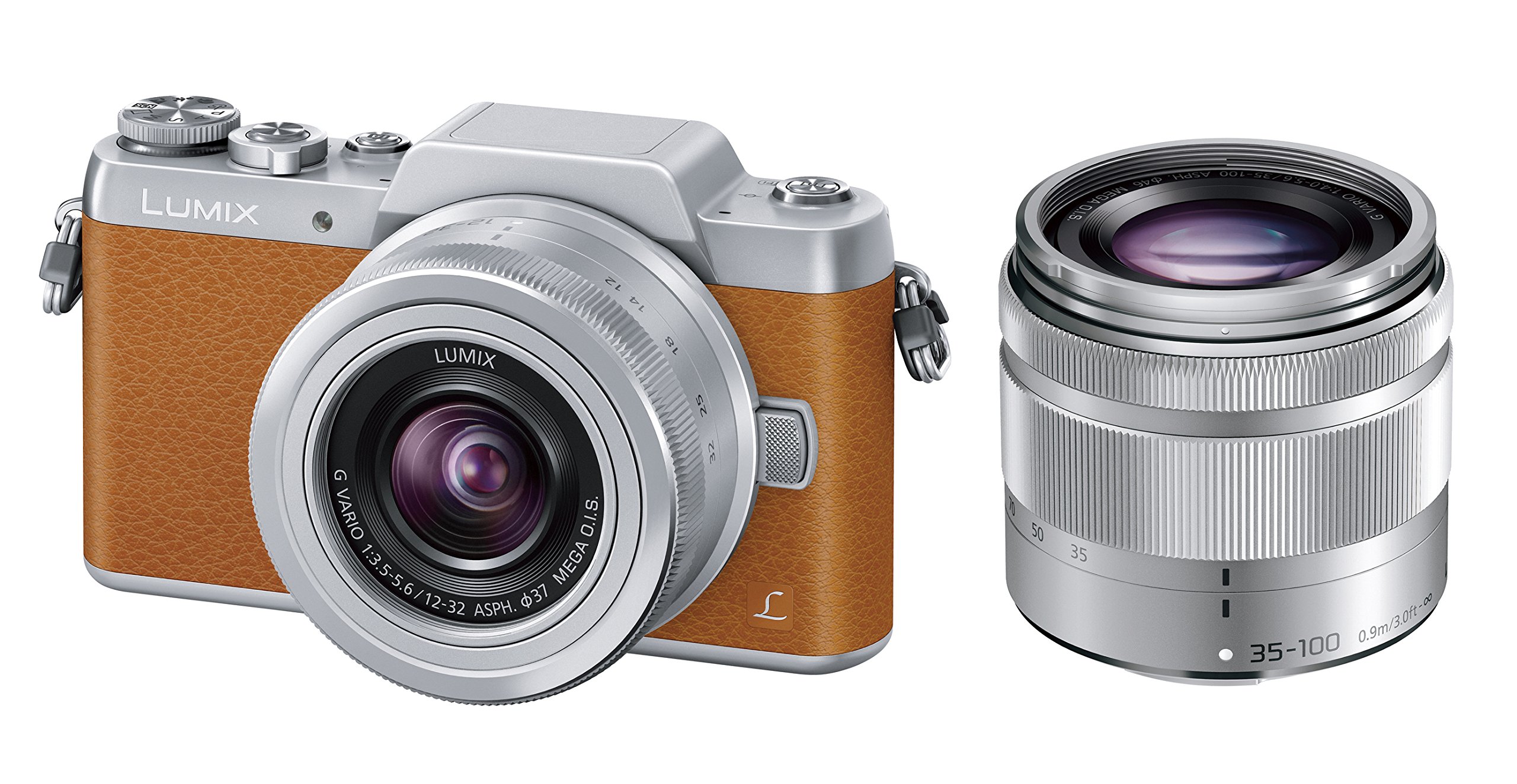 Amazon.co.jp: Panasonic Mirror-less SLR Camera DMC-GF7 Double Zoom