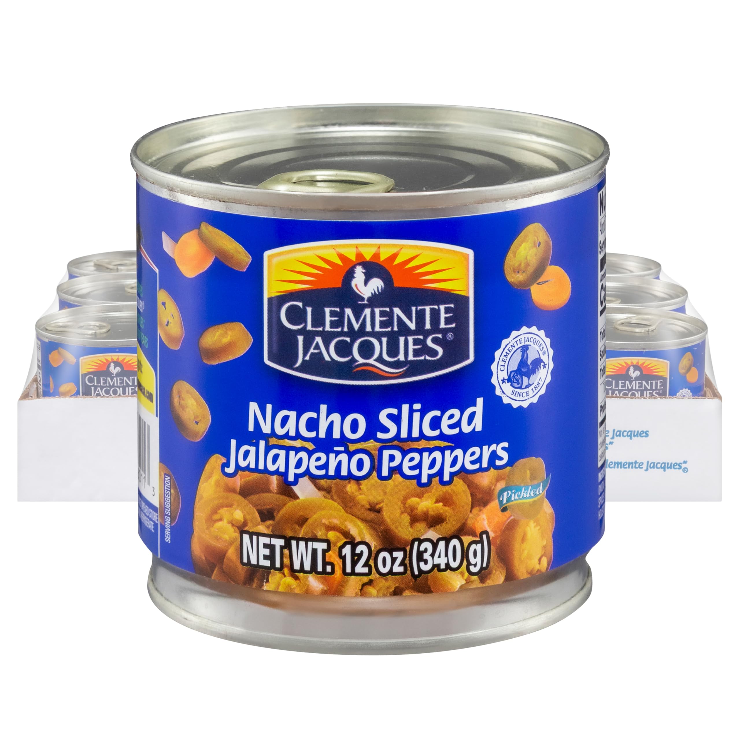 Amazon.com : Clemente Jacques Nacho Jalapeno Peppers, Sliced Spicy
