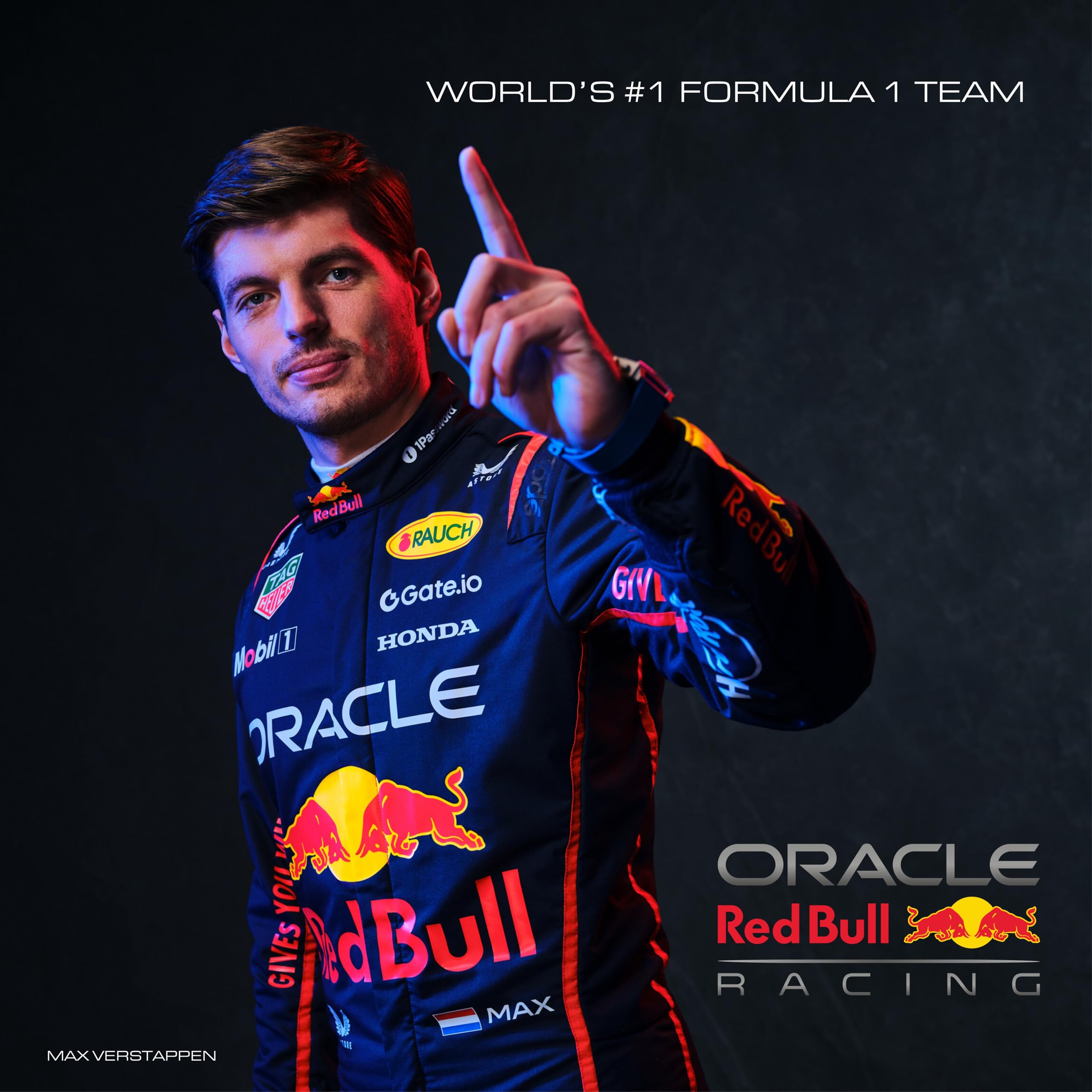 Red Bull Oracle Universal Steering Wheel Cover - Type 03 - Black