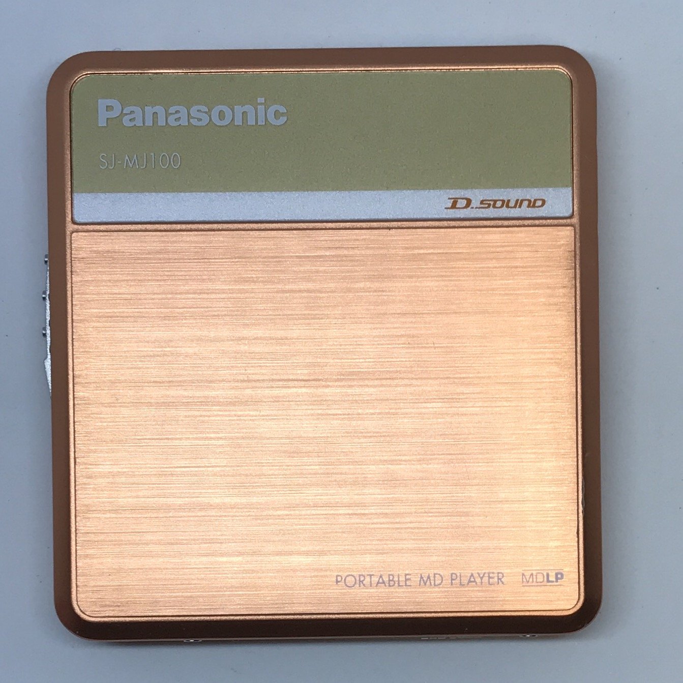 Amazon.co.jp: Panasonic D‐SOUND ポータブルMDプレーヤー オレンジ SJ
