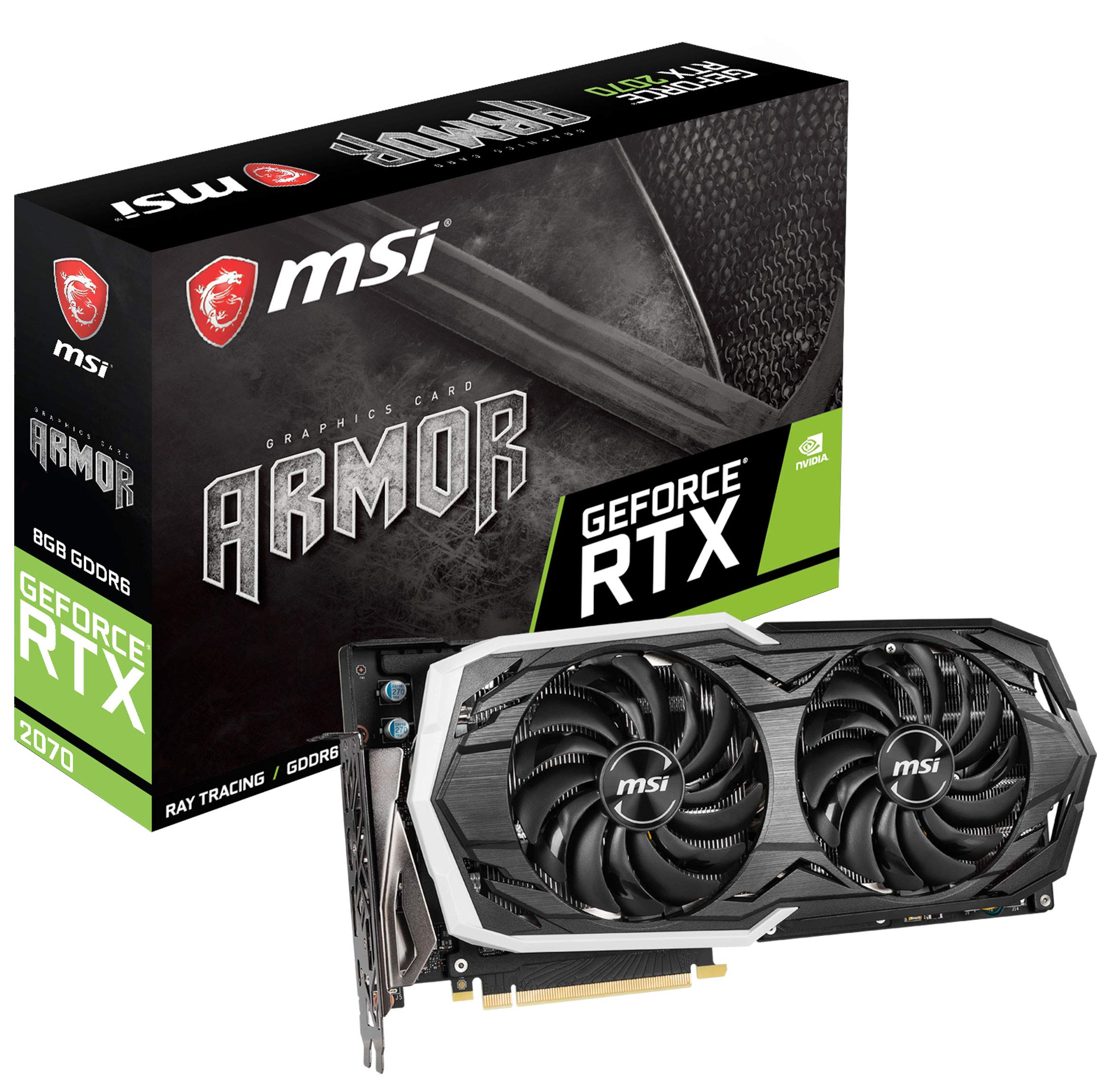 Amazon.com: msi Gaming GeForce RTX 2070 8GB GDRR6 256-bit HDMI/DP