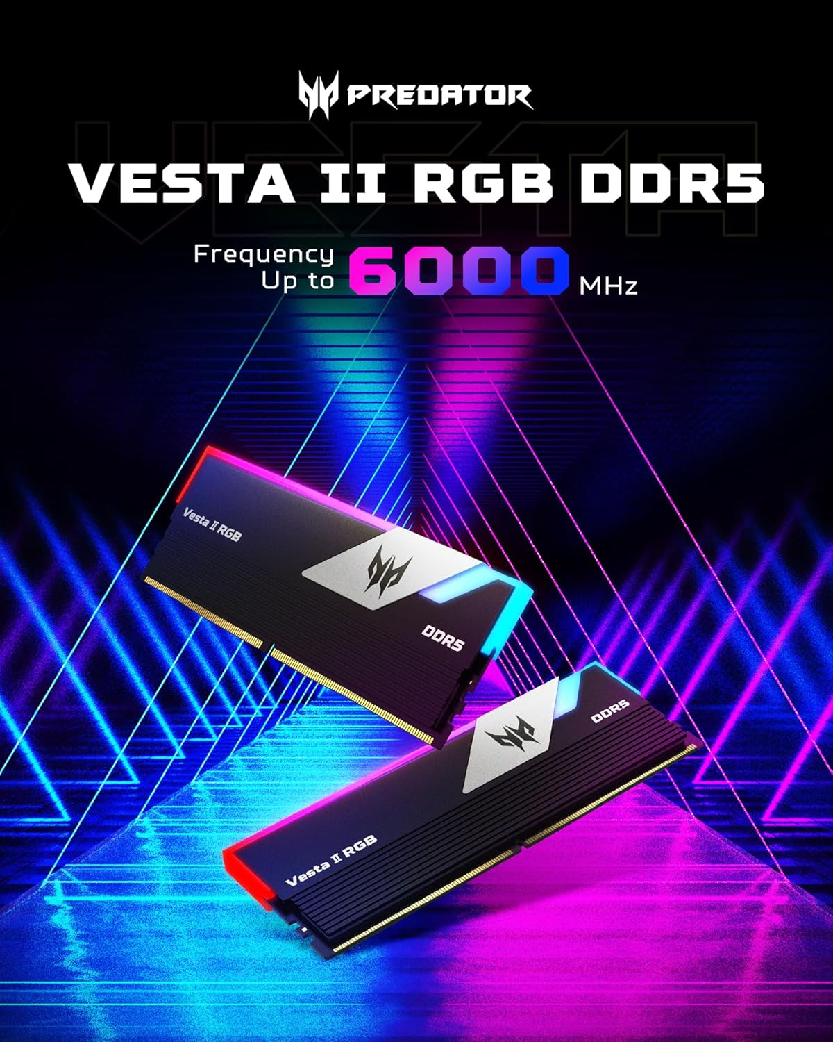 Acer - Brandclub - Acer Predator Vesta II RGB DDR5 RAM 32GB