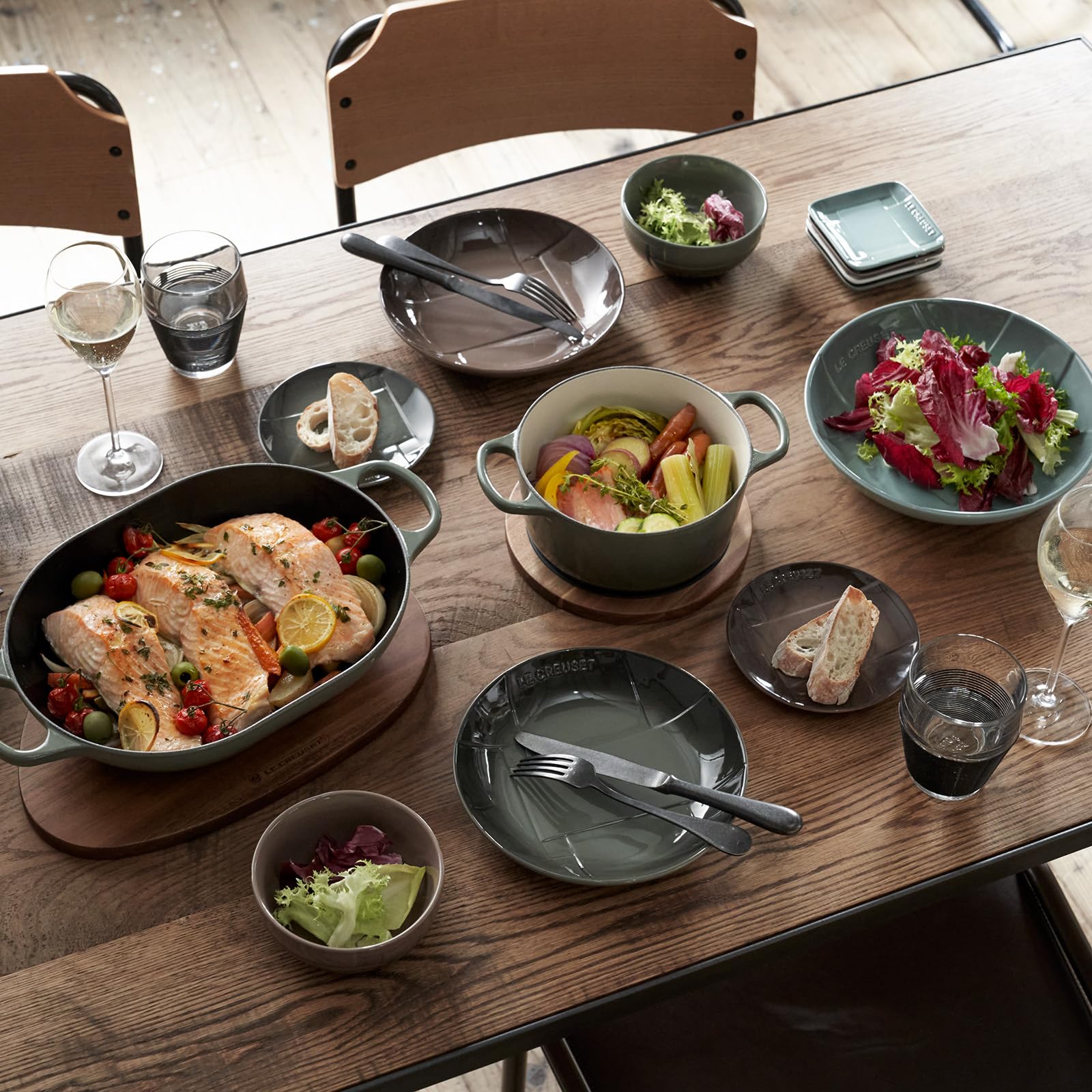 Amazon｜ル・クルーゼ(Le Creuset) 皿 小皿 メッシュ・スクエア・ミニ