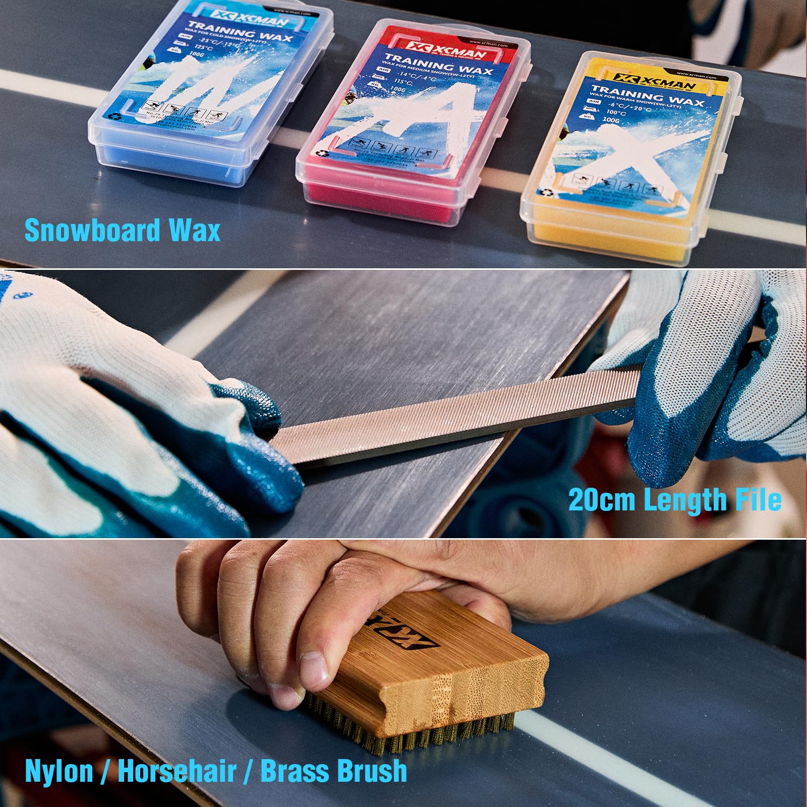 Amazon.com: XCMAN Complete Ski Snowboard Tuning and Waxing Kit