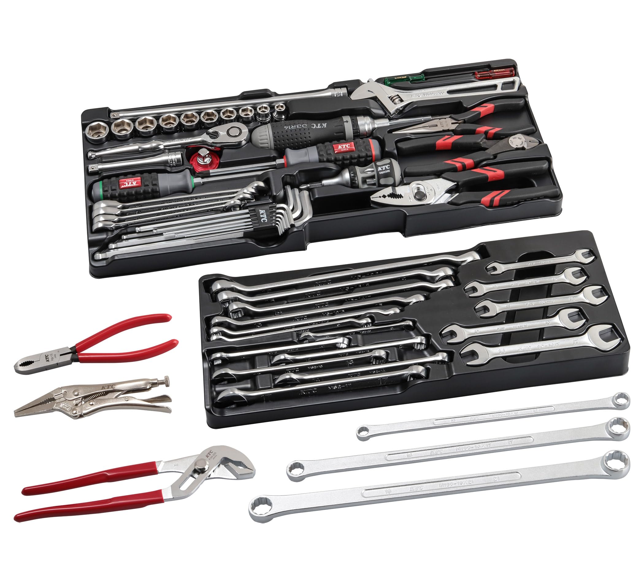 Amazon.co.jp: KTC 9.5sq. 78点 工具セット オリジナルツールセット