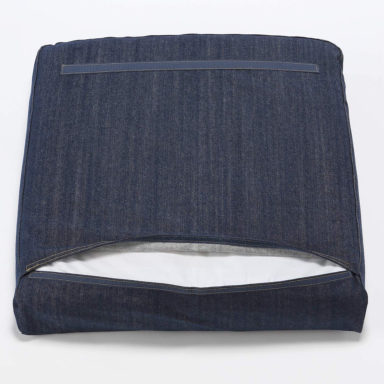 Amazon.co.jp: 無印良品 綿デニムリビングでもダイニングでもつかえる