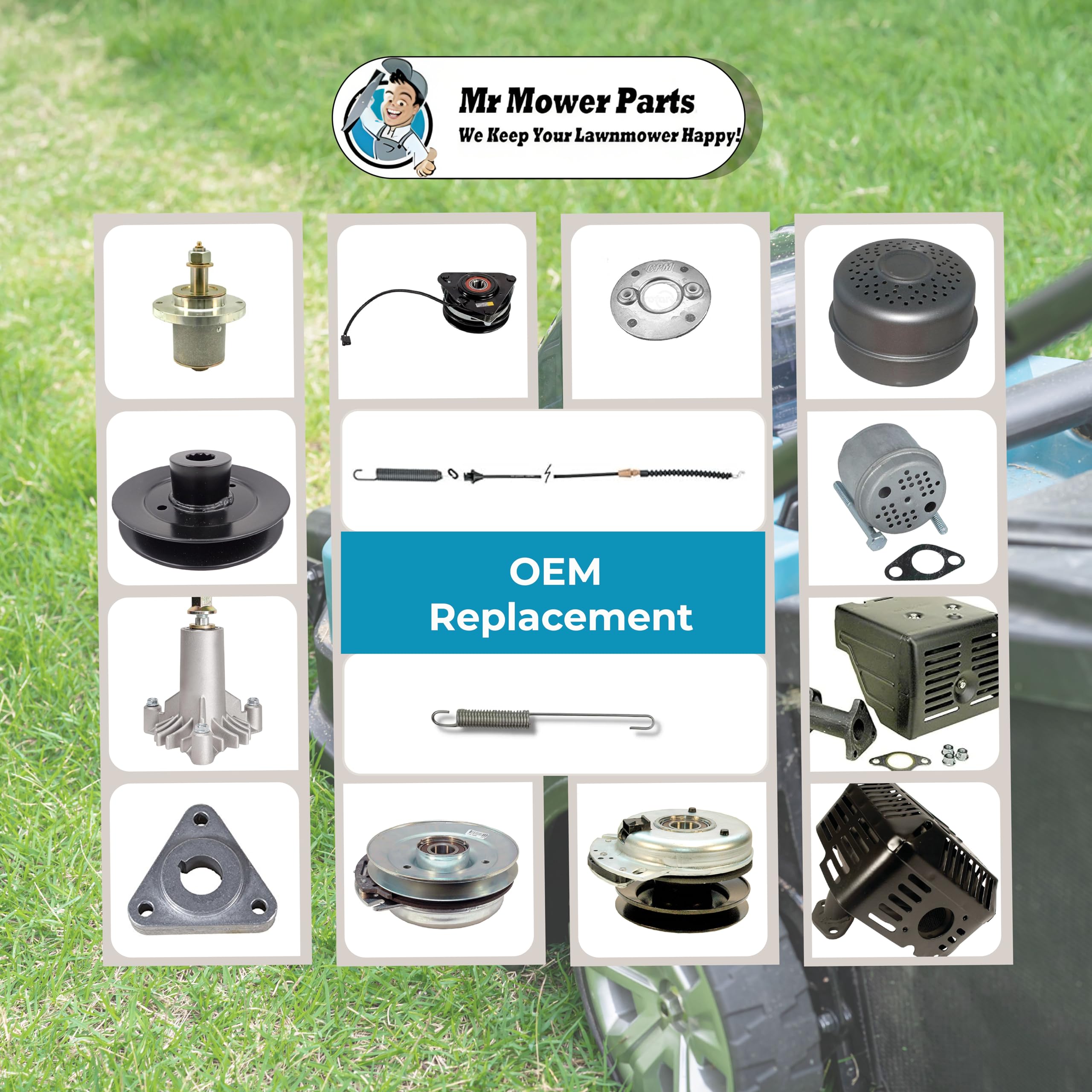 Amazon.com: Mr Mower Parts Steering Sector Gear Replaces Murray