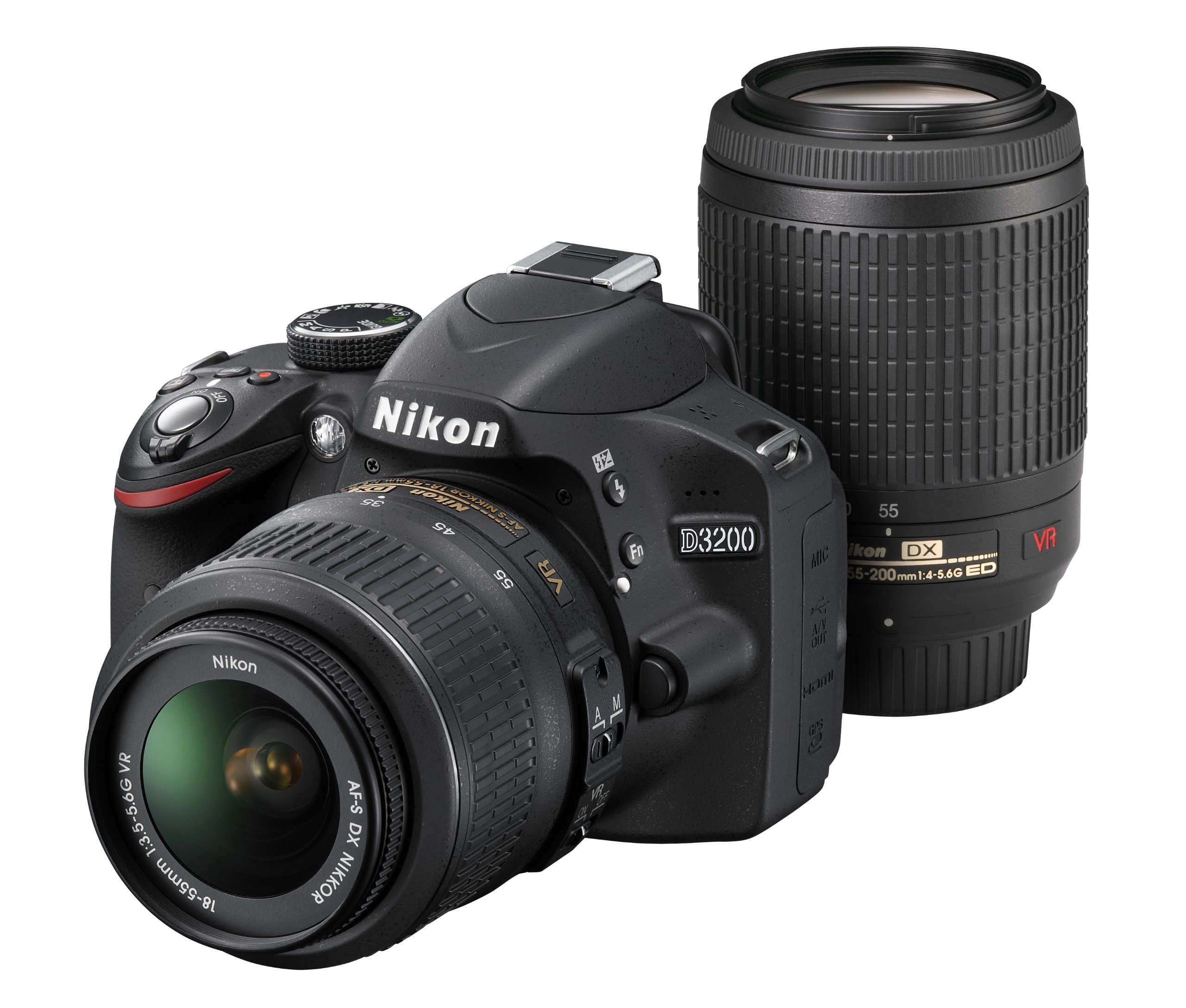 Nikon ニコン D3200 デジタル一眼レフカメラセット【フラッシュ故障