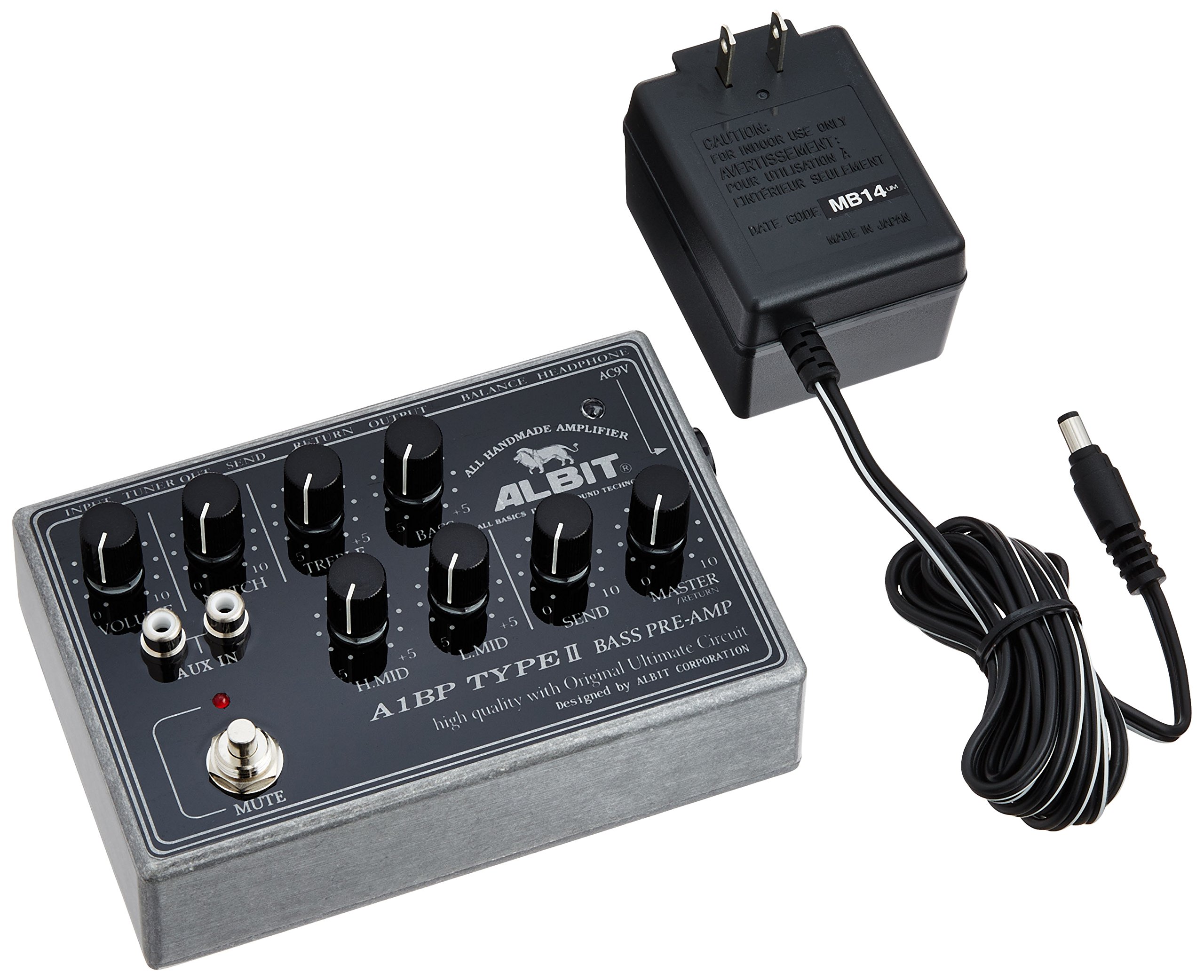 Amazon | ALBIT BASS PRE-AMP ベースプリアンプ A1BP TYPE II | ベース