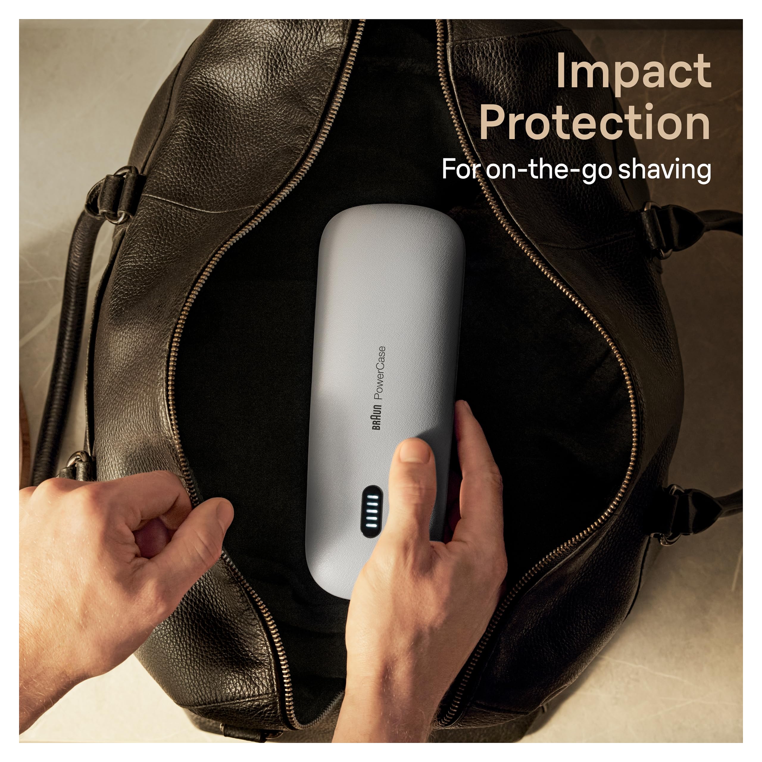 Braun Powercase for Electric Razors for Men, Compatible with Braun