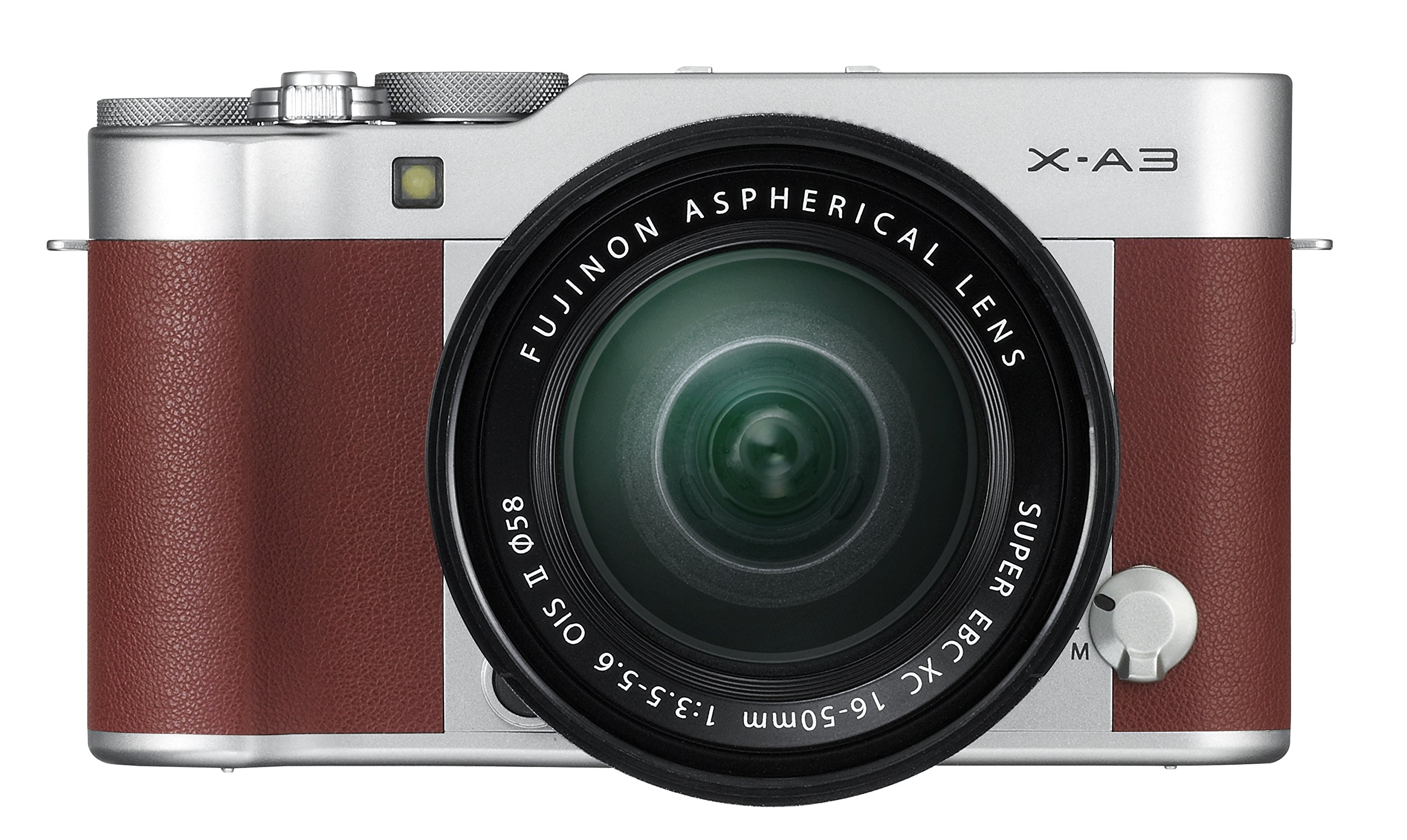 Amazon | FUJIFILM ミラーレス一眼 X-A3 レンズキット ブラウン X-A3LK
