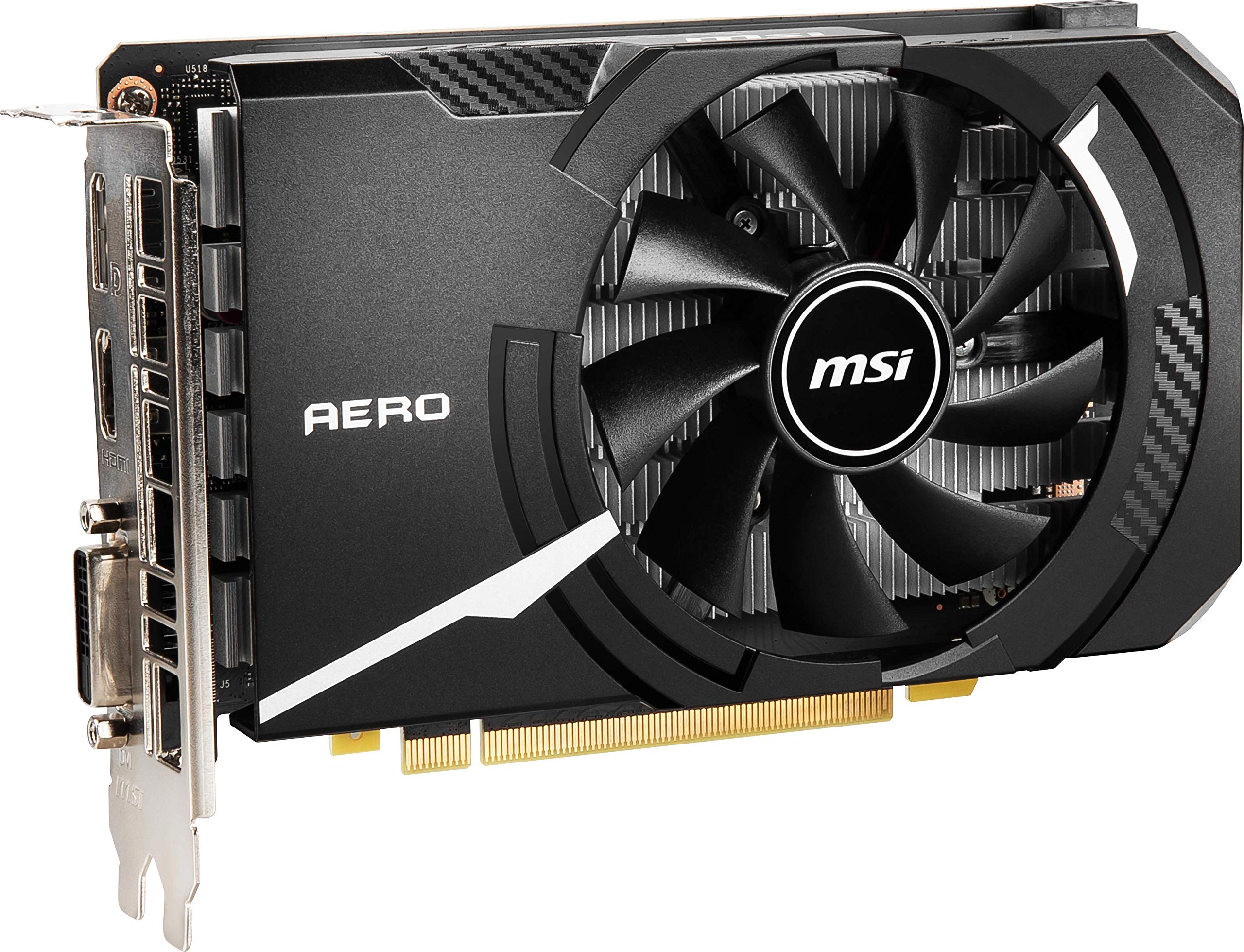 Amazon | MSI GeForce GTX 1650 D6 AERO ITX OCV1 グラフィック
