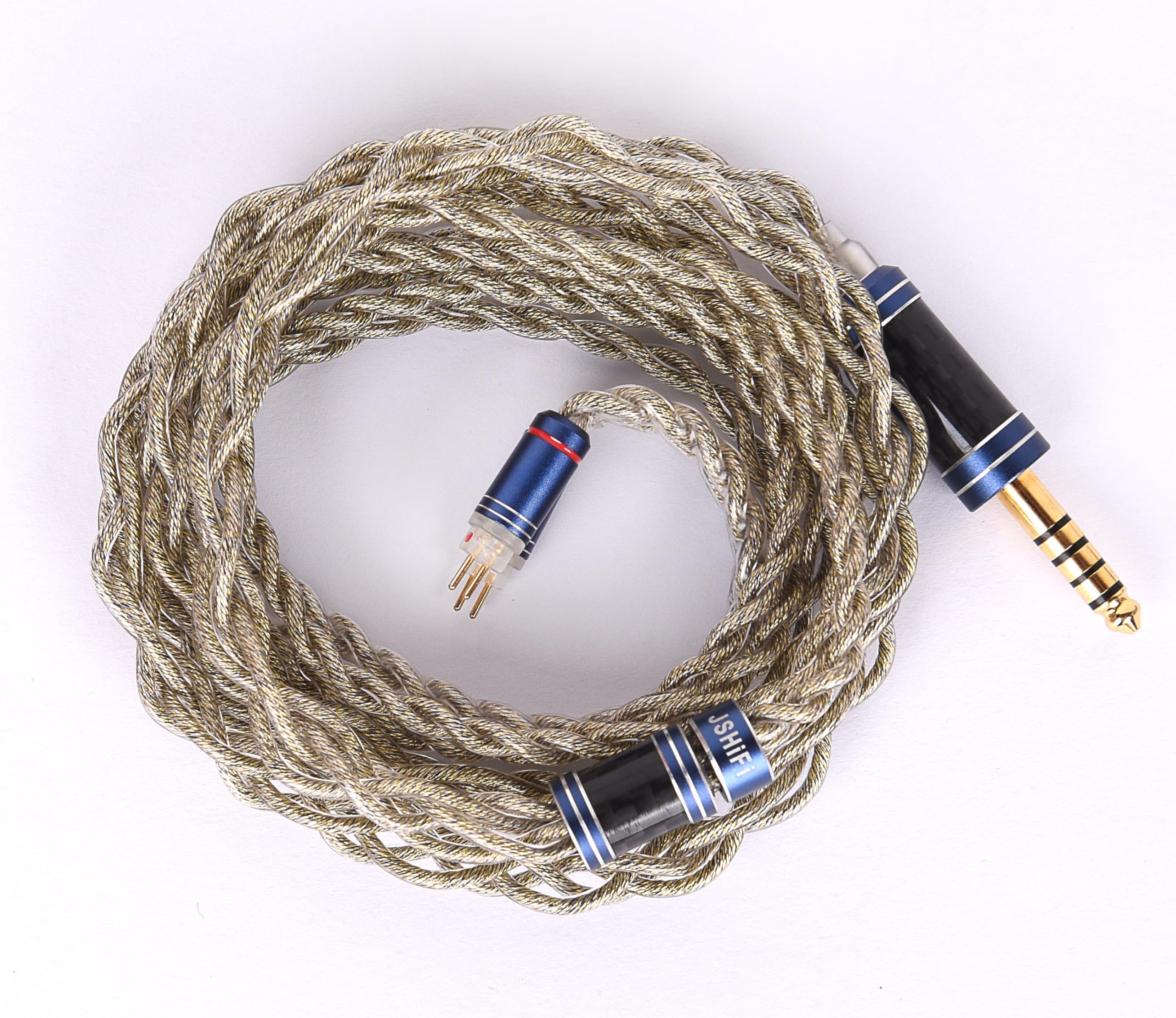Amazon | 【JSHiFi-Daybreak】2pin4.4mmリケーブル 単結晶銅パラジウム