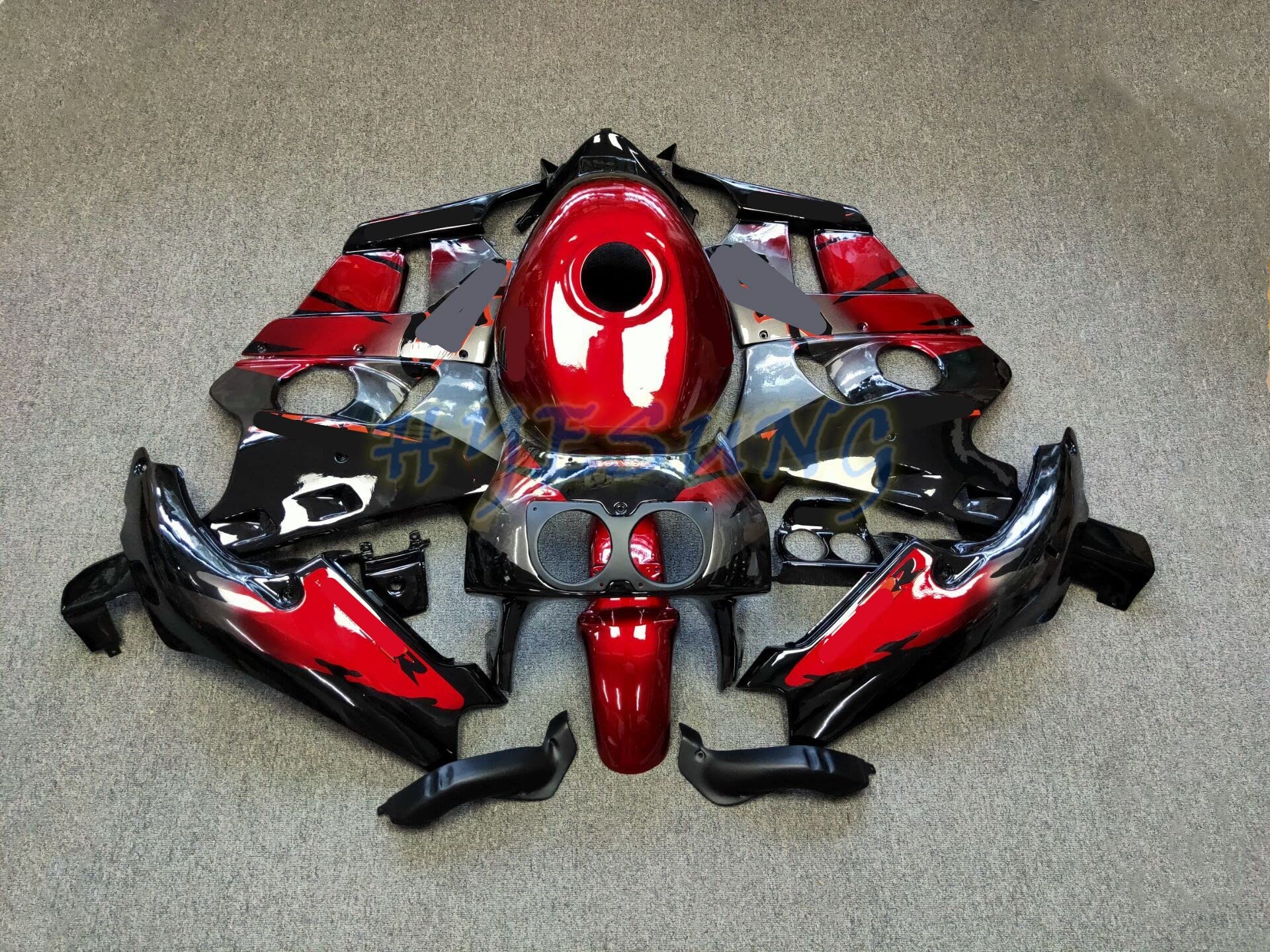 Amazon | HYESUNG バイク外装 適合車種CBR400RR NC29用 社外カウル