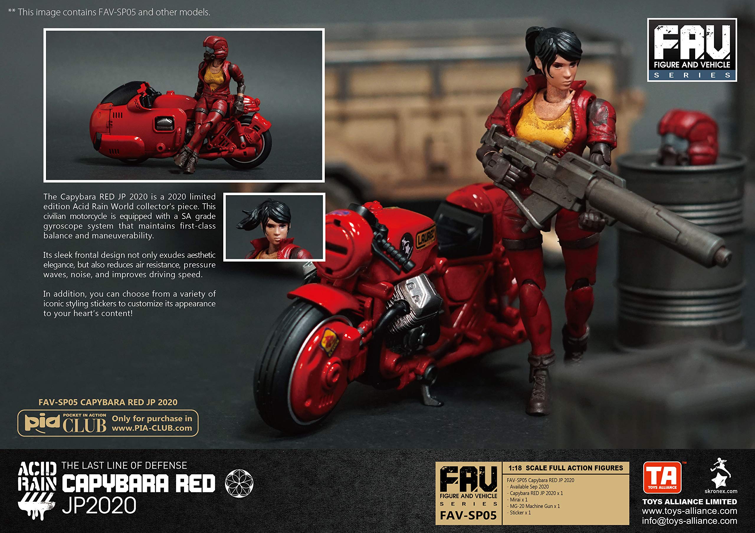 Amazon | TOYS ALLIANCE LIMITED アシッドレイン FAV-SP05 カピバラRED