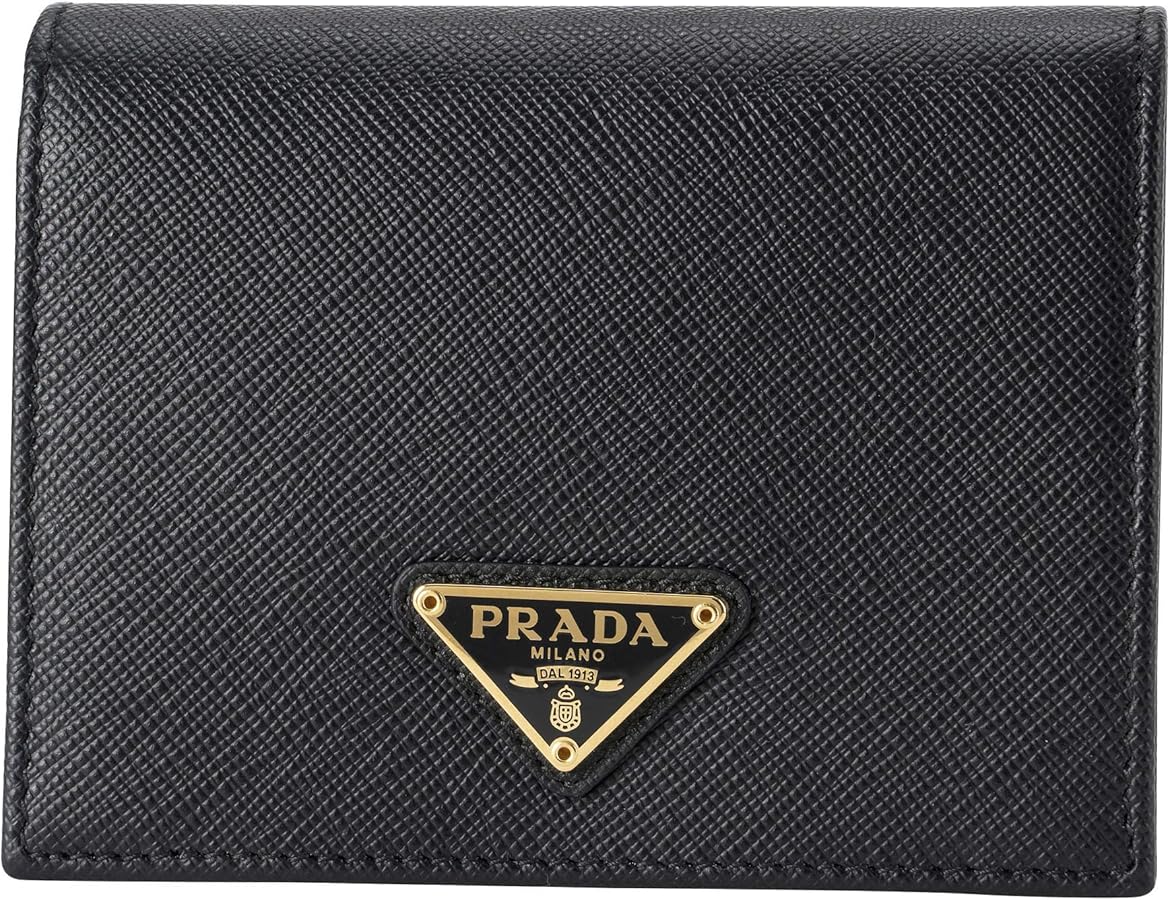 Amazon | [Prada] プラダ 2つ折り財布 1MV204 QHH F0002 サフィアーノ