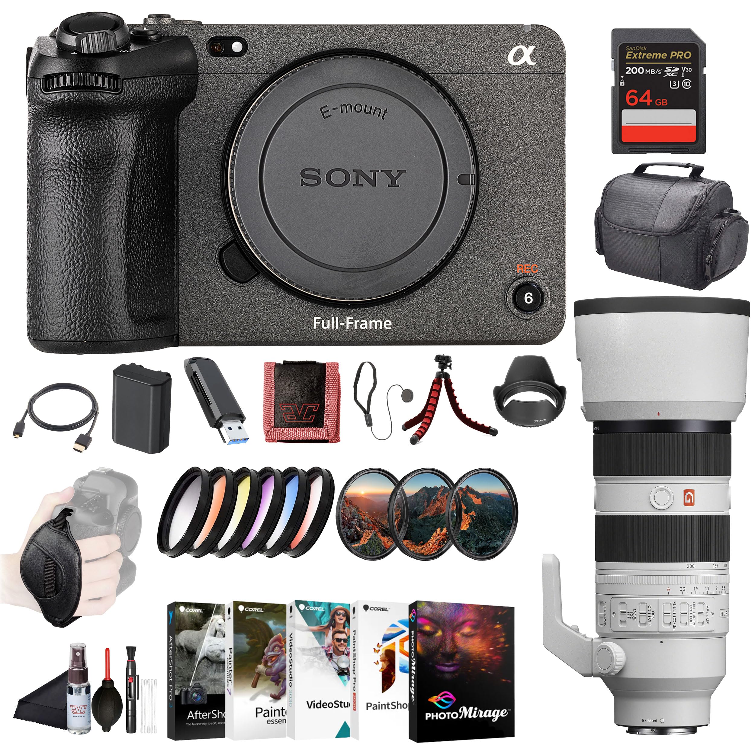 Amazon.com : Sony FX3 Full-Frame Cinema Camera ILME-FX3, Sony FE