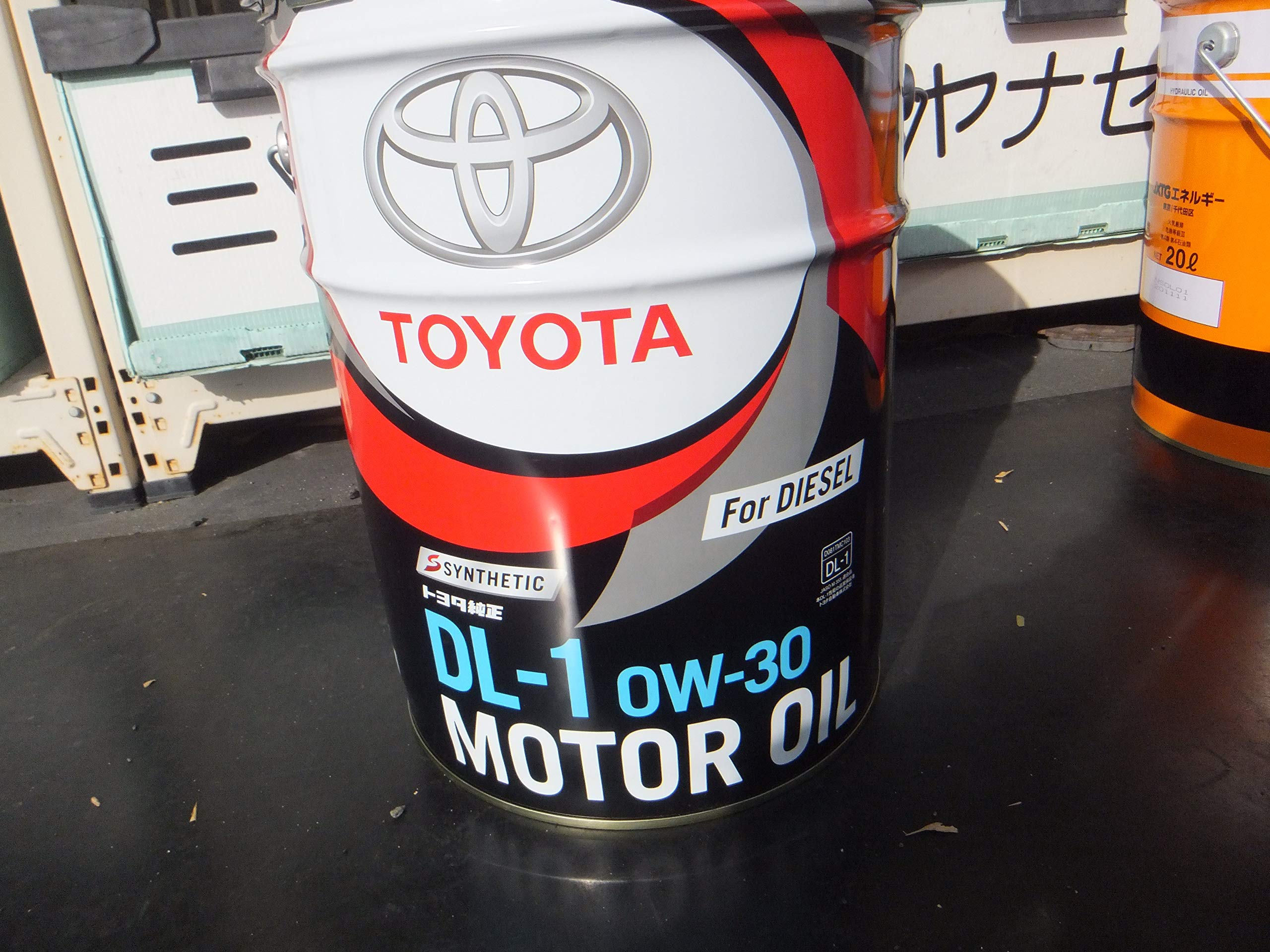 Amazon | TOYOTA For DIESEL SYNTHETC DL-1 0W-30 モーターオイル 20L