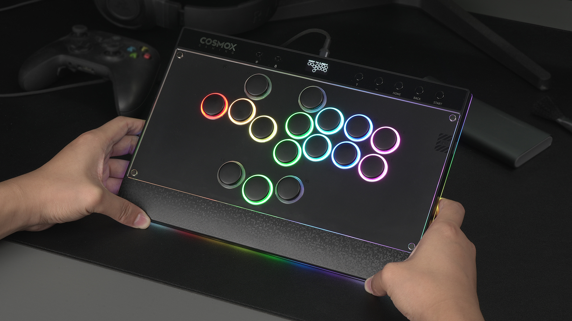 Amazon.com: Haute42 Leverless Controller Arcade Stick: Magnetic