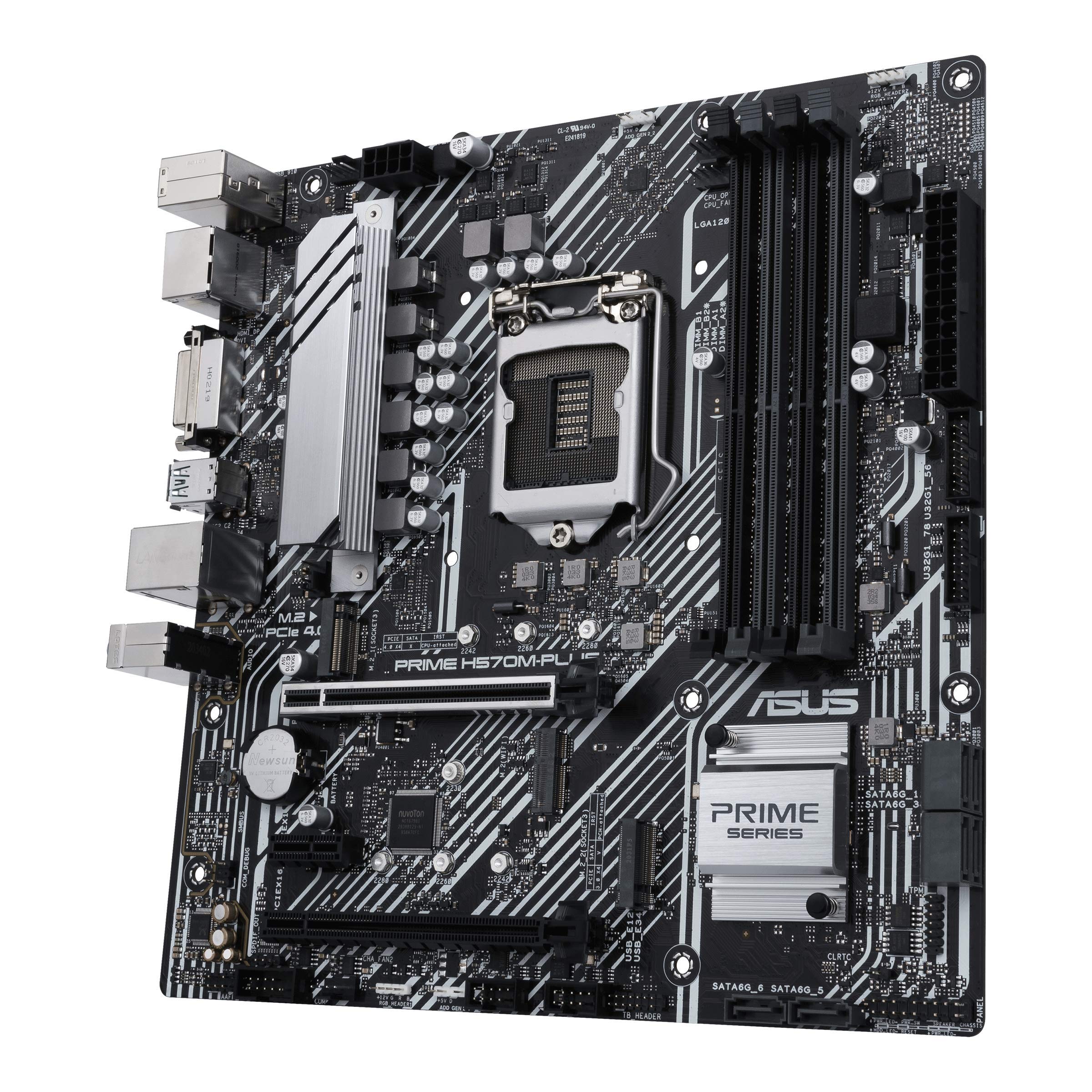 Amazon | ASUS Prime H570M-PLUS/CSM LGA1200 (Intel 第11/第10世代