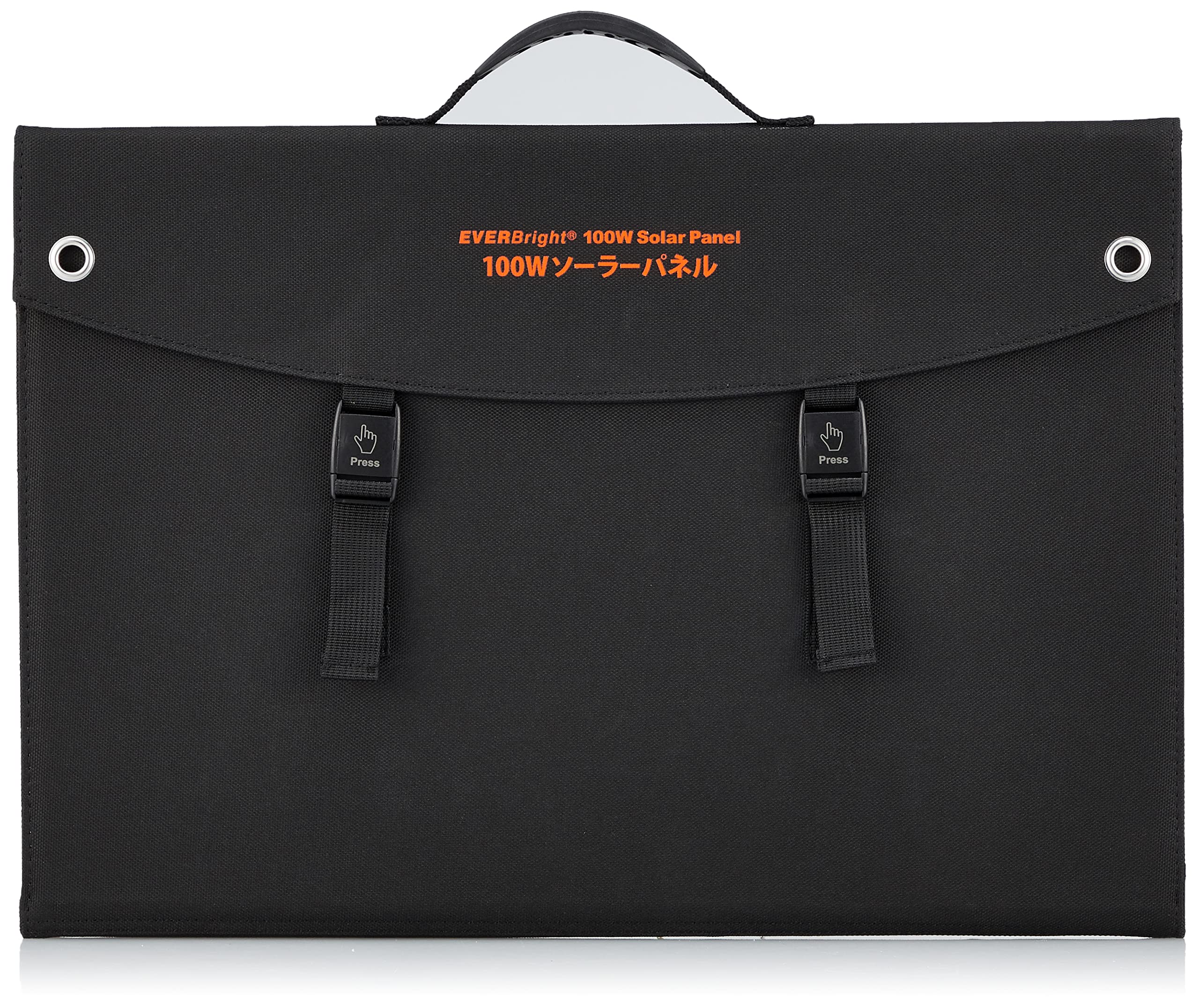 Amazon.co.jp: EVERBright 100W ソーラーパネル SSBSP-100W 折りたたみ
