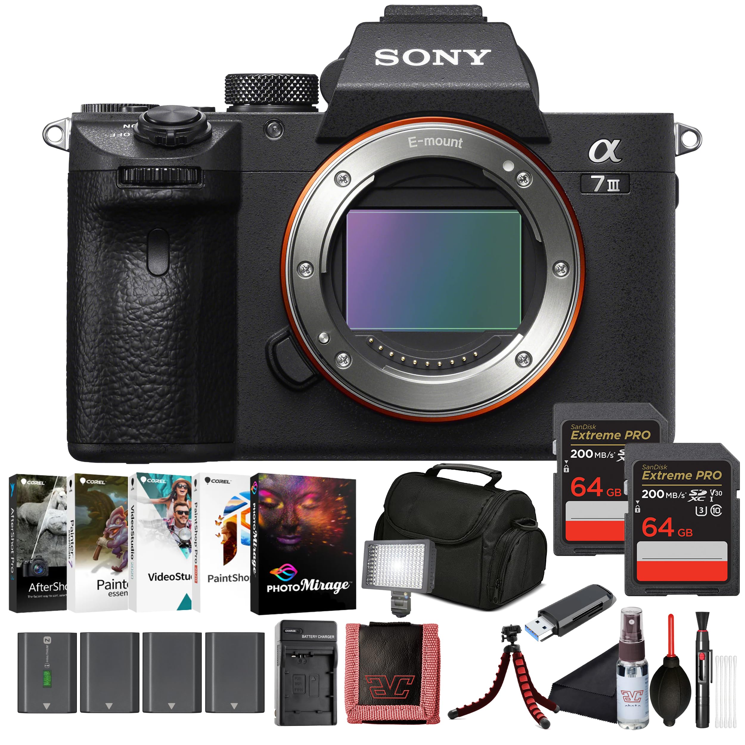 Amazon.com : Sony α7 III Full-Frame Mirrorless Camera Body (ILCE