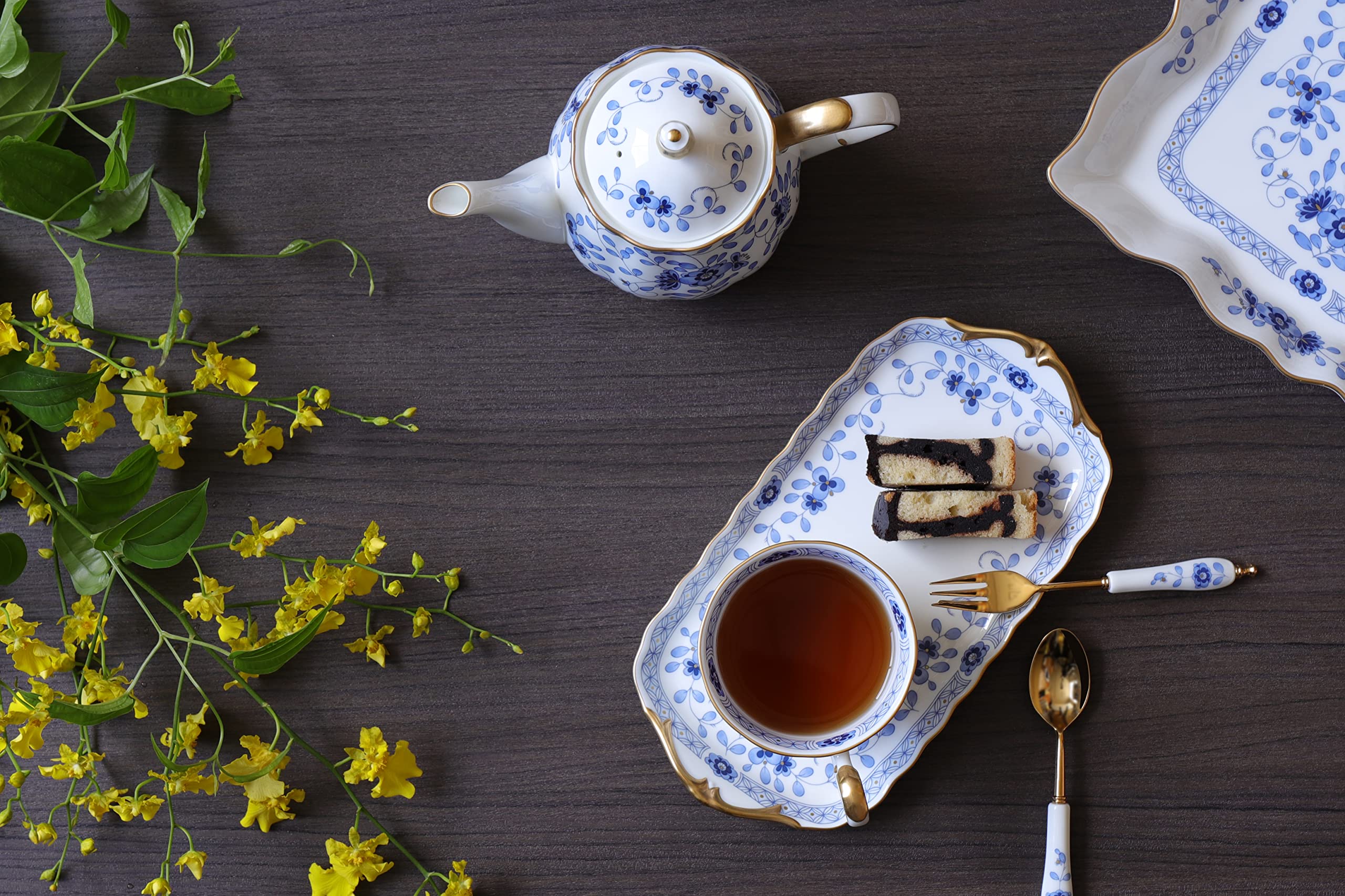 Amazon｜NARUMI(ナルミ) ティースプーン ミラノ 14cm ゴールド 1本