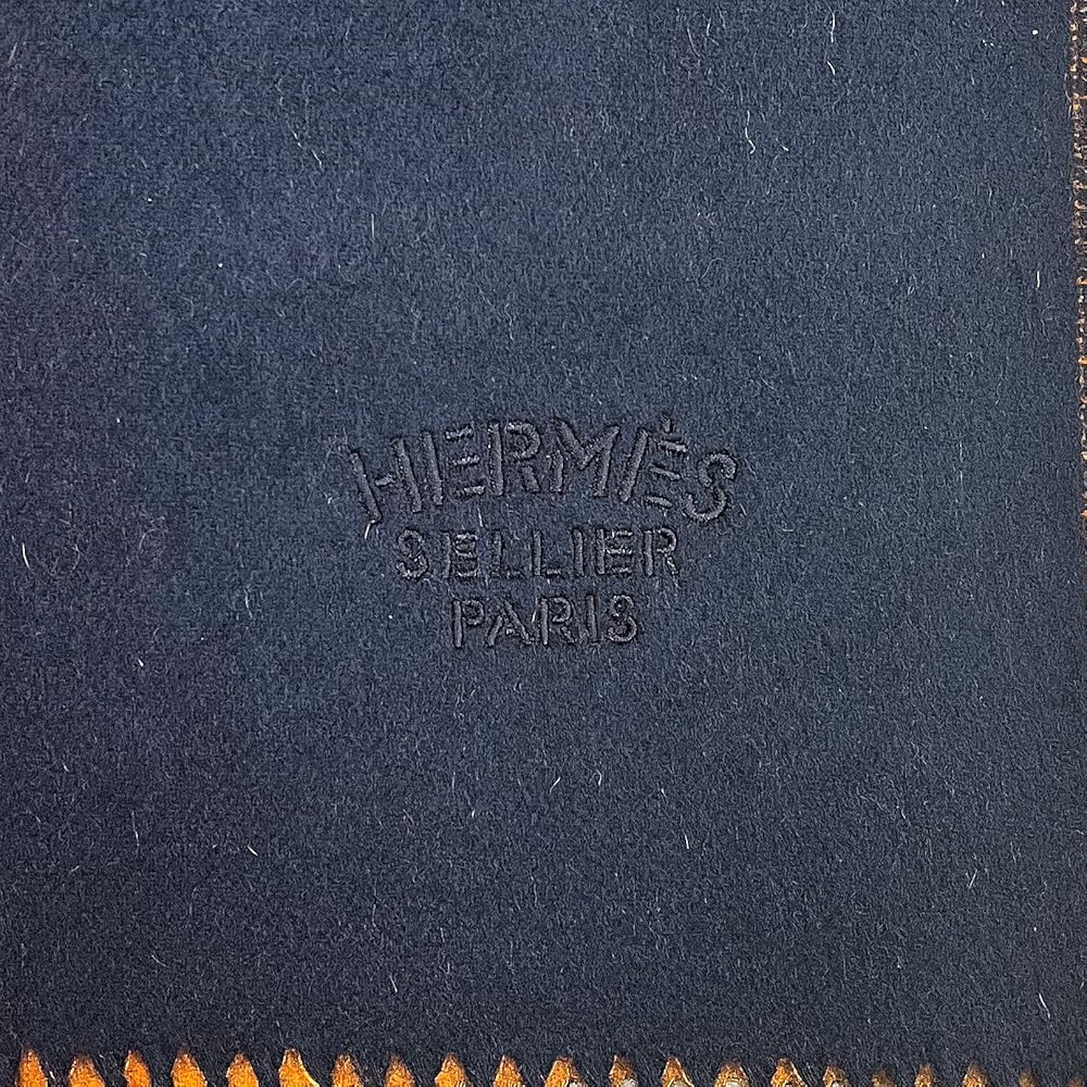 Amazon.co.jp: [エルメス] ダブルフェイス マフラー ストール カシミヤ