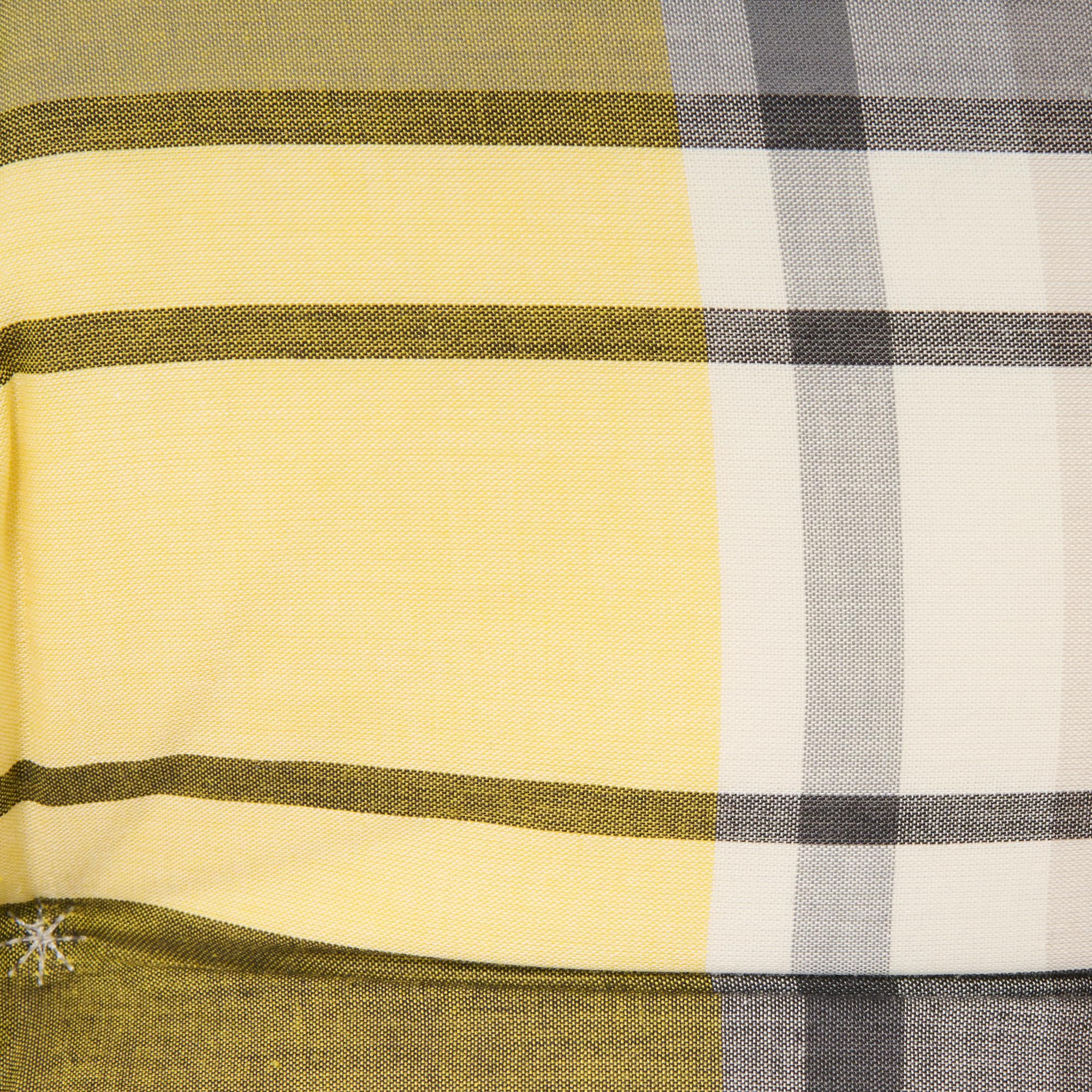 Amazon.co.jp: 無印良品 マドラスチェック 長座ぶとん イエロー