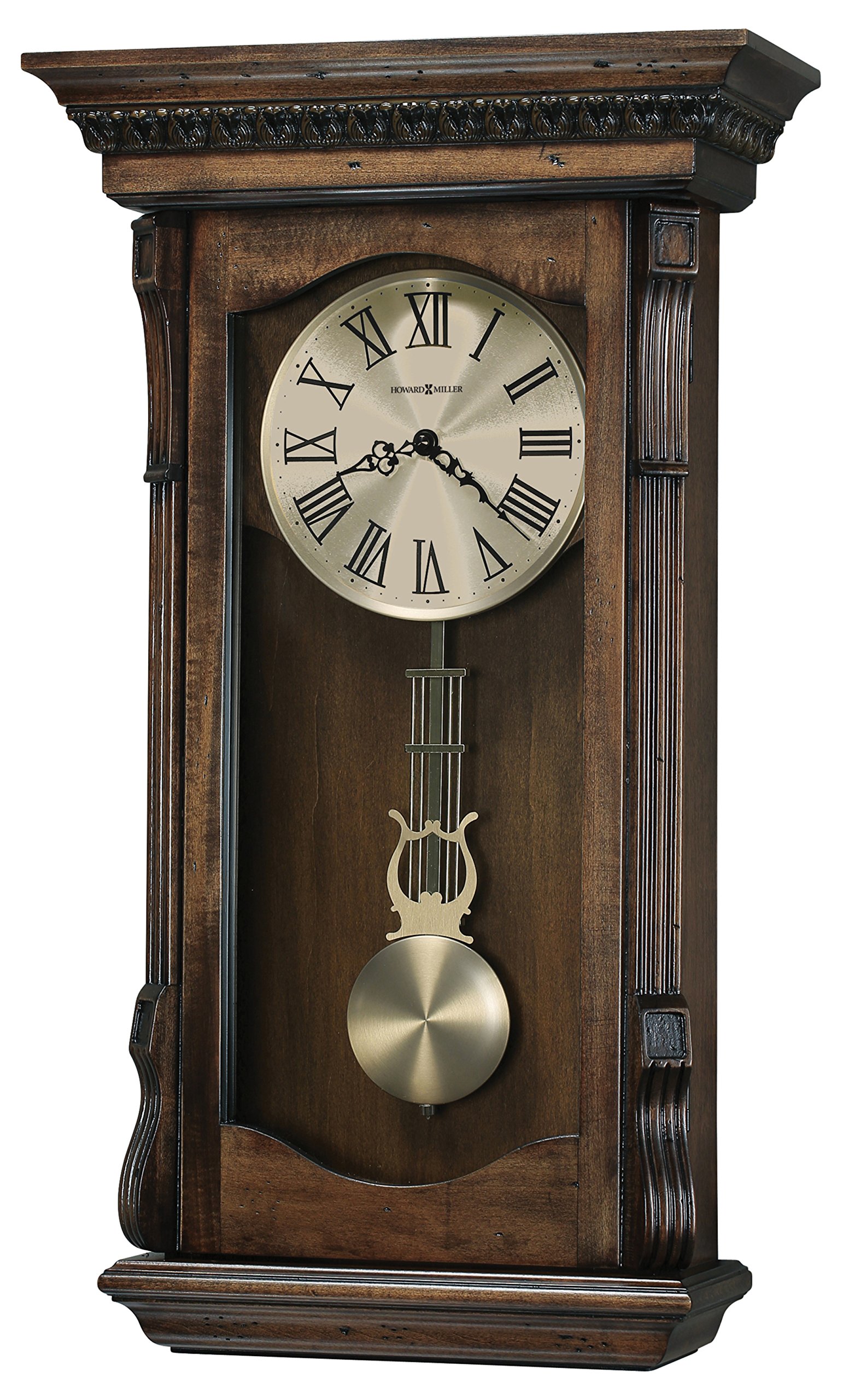 Howard Miller Agatha Wall Clock 625-578 – Acadia Finish with