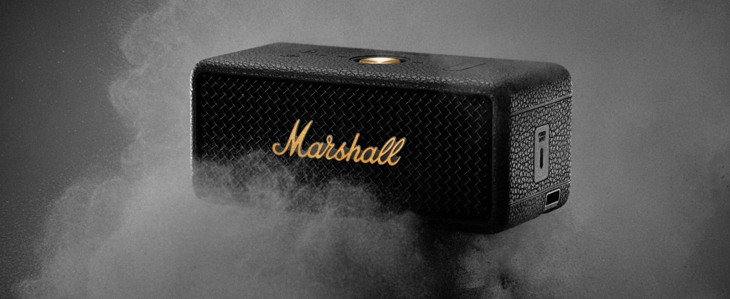Amazon.co.jp: Marshall ワイヤレスポータブル防水スピーカー Emberton